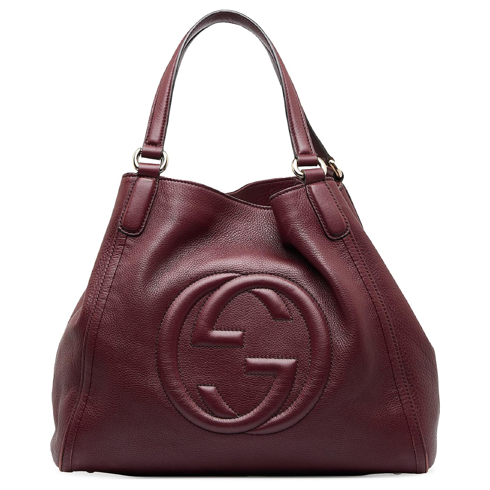 Gucci Red Soho Cellarius Leather Pony-style calfskin ref.954635