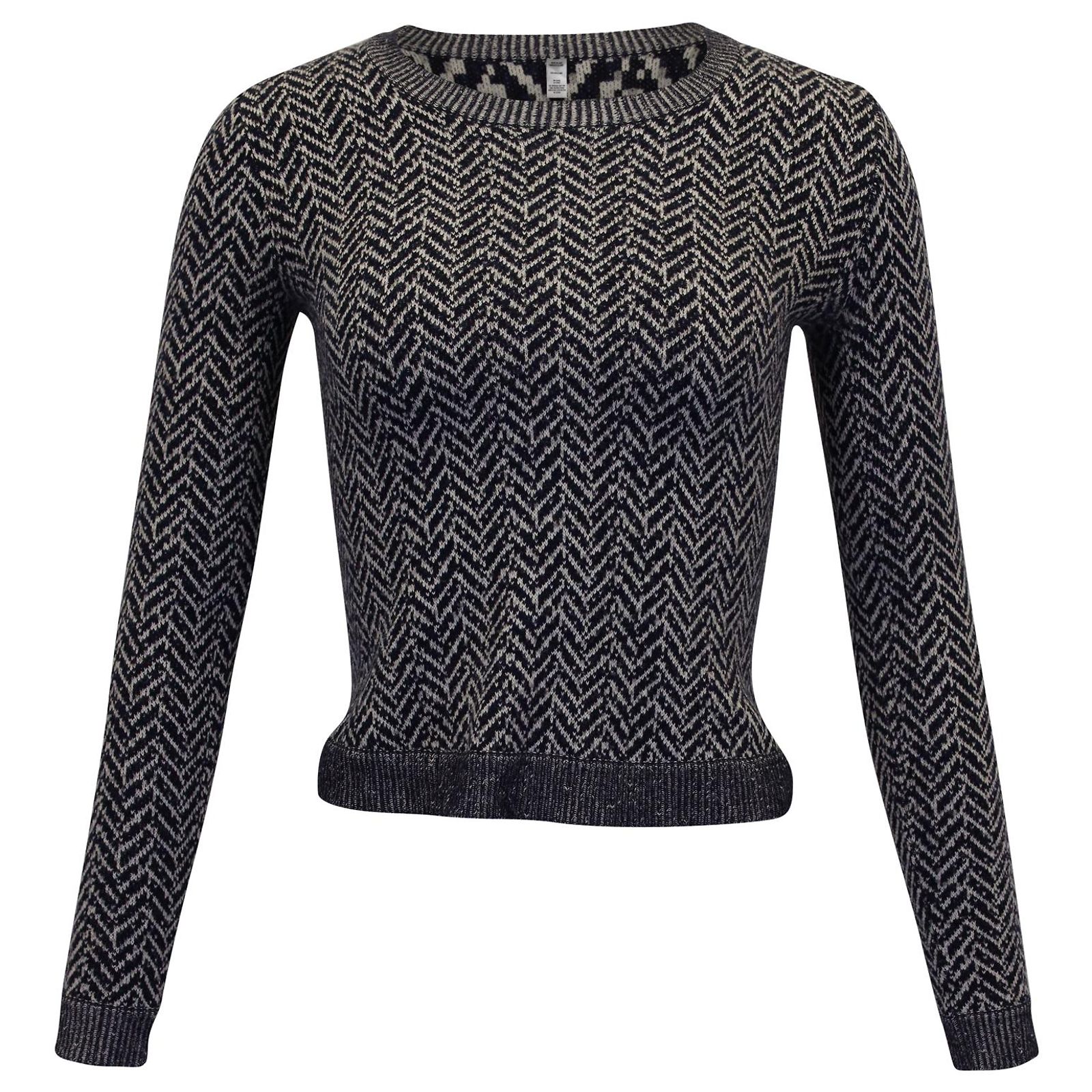 Pull Life Is Good Taille M - Bleu - Col Ras Du Cou - Laine Mélangée - Femme - Occasion Excellent état