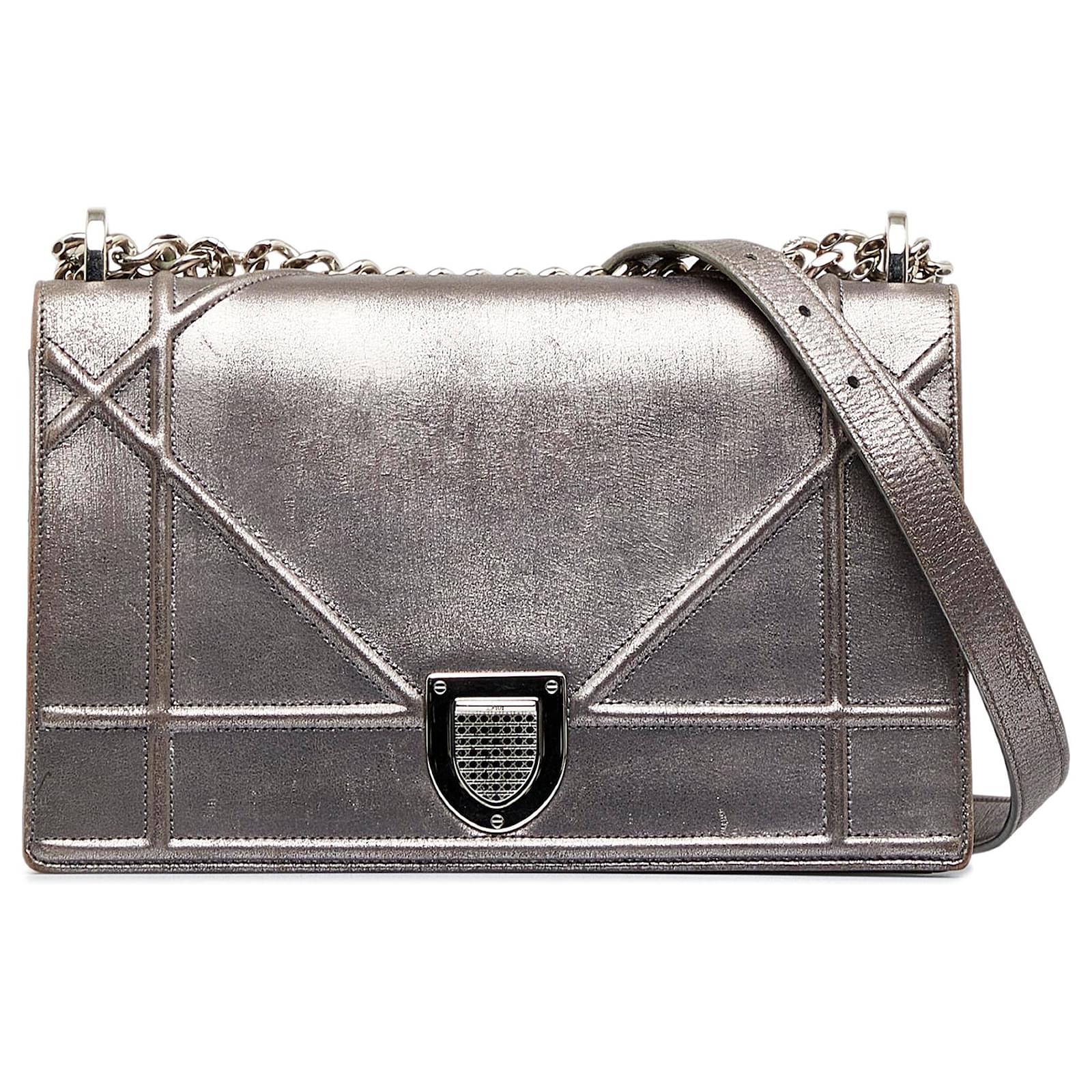 Dior calfskin clearance diorama flap bag