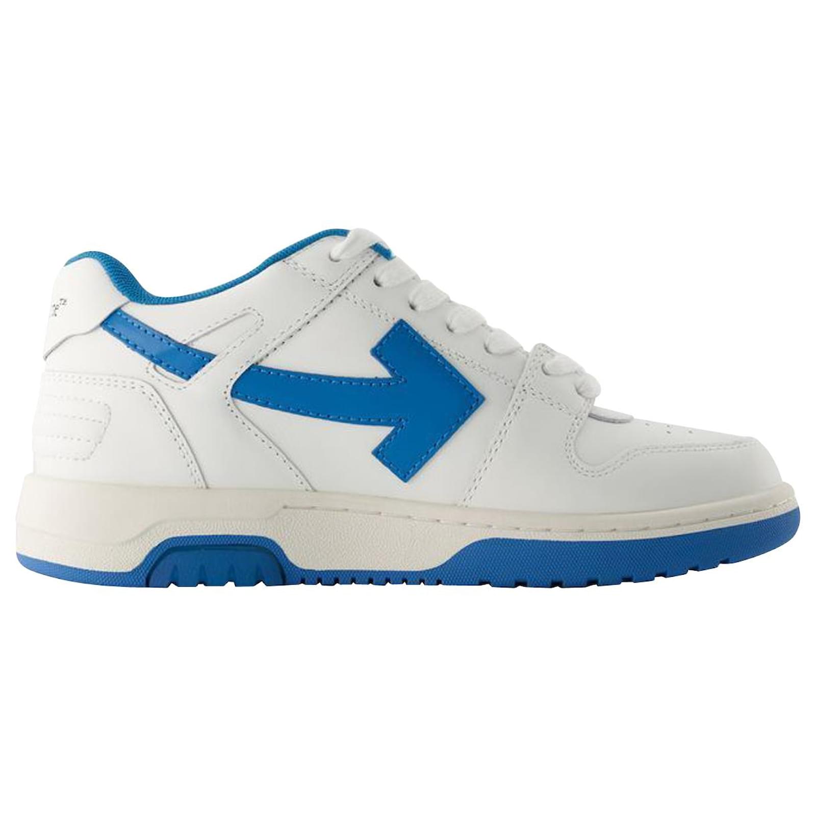 Ouf Of Office Sneakers - Off White - Leather - White Blue ref.955744 ...