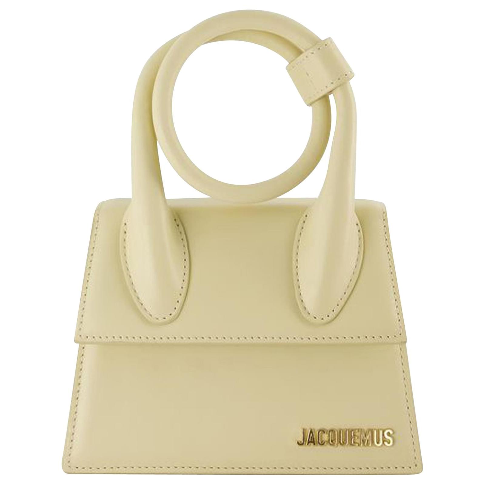 Le Grand Chiquito Bag - Jacquemus - Leather - Ivory Beige Pony