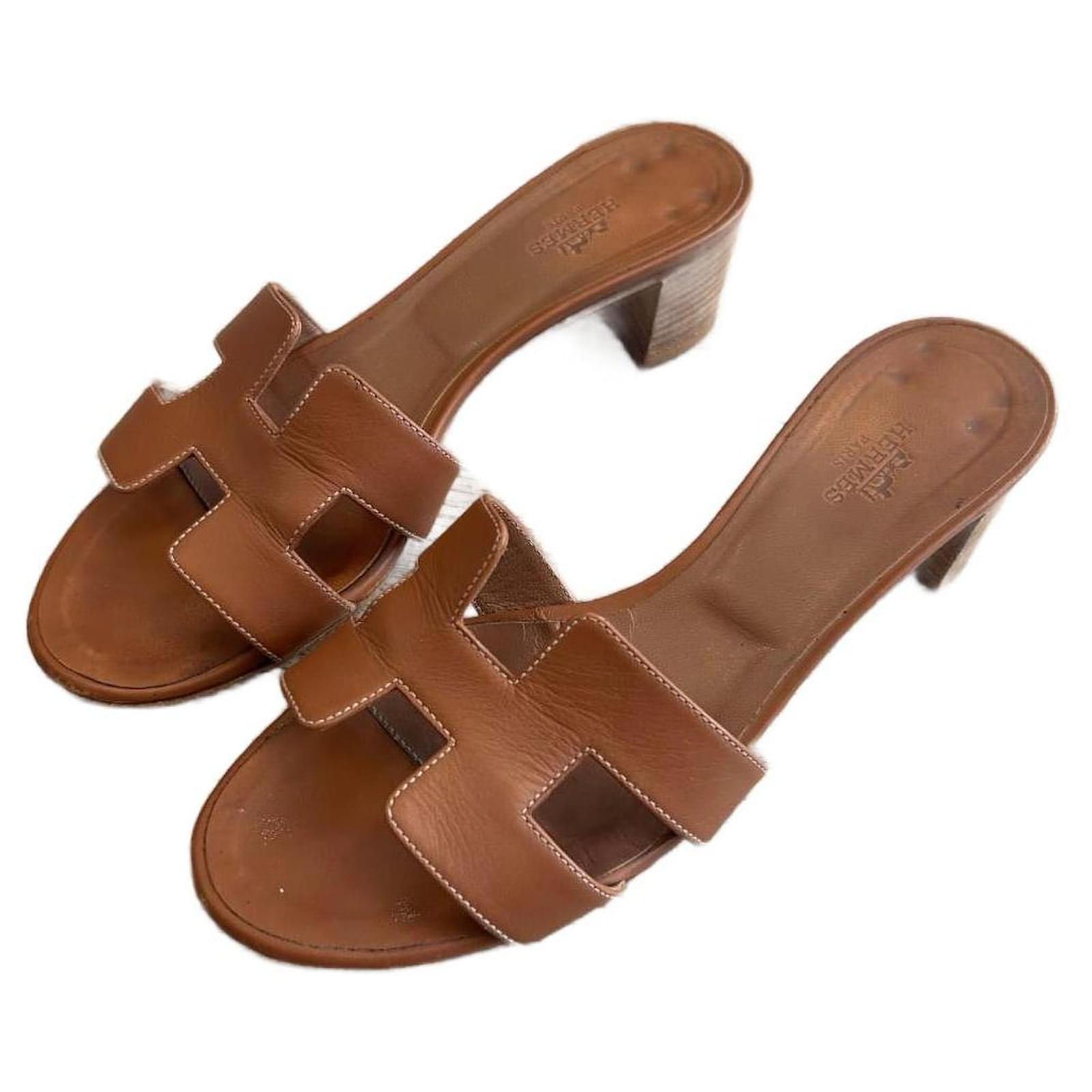 OASIS SANDALS CARAMEL LAMBSKIN ATTACH CRYSTAL main image 1