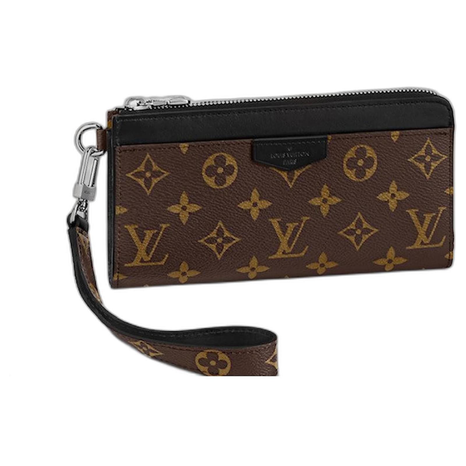 Louis Vuitton LV Dragonne wallet new Brown Cloth ref.956539 - Joli