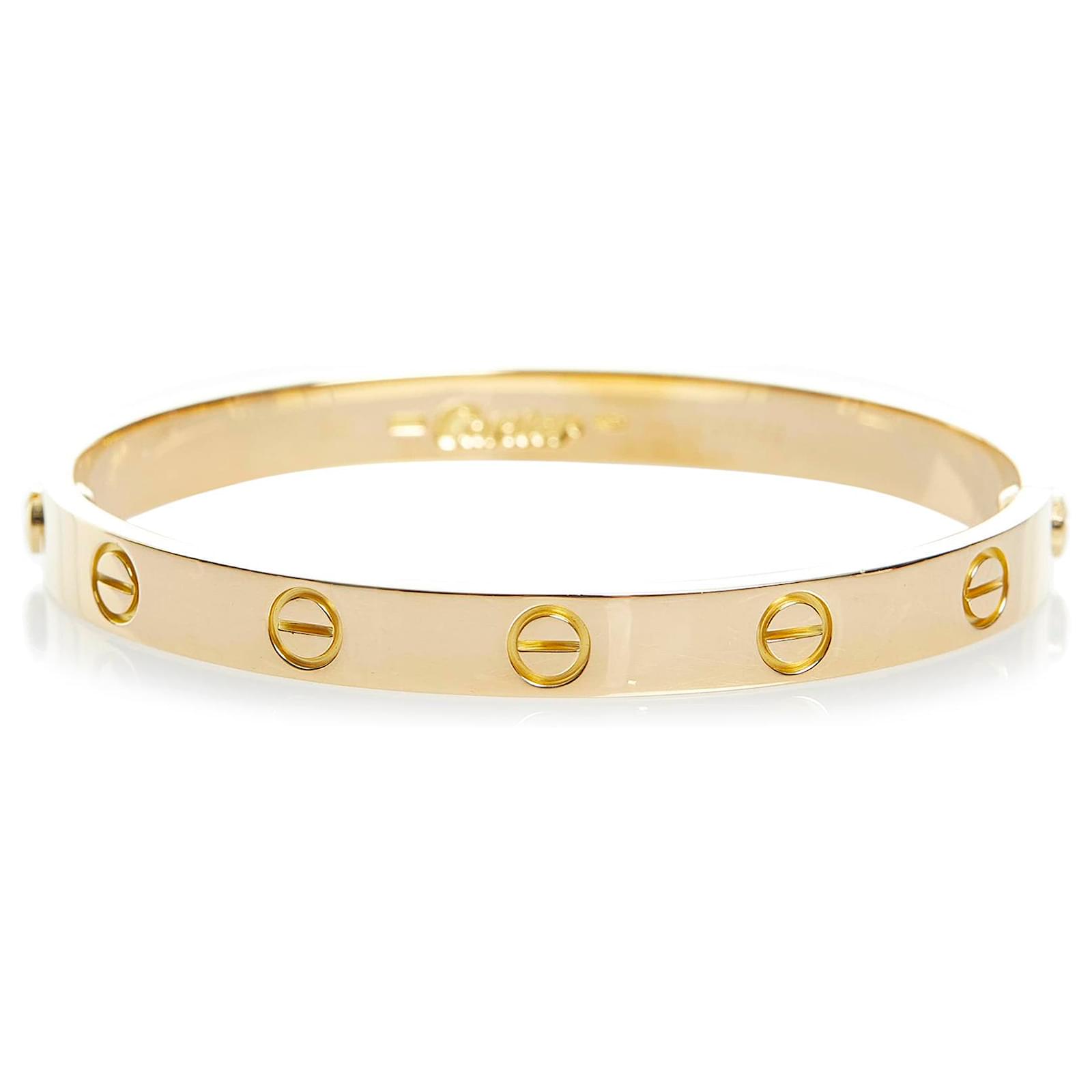 Louis Vuitton, Jewelry, Louis Vuitton Fall In Love Bracelet In Gold  Golden Brass