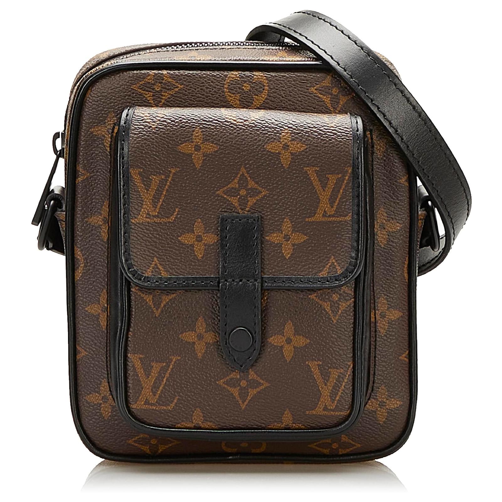 Louis Vuitton Brown Monogram Macassar Christopher Wearable Cloth ref.956649  - Joli Closet