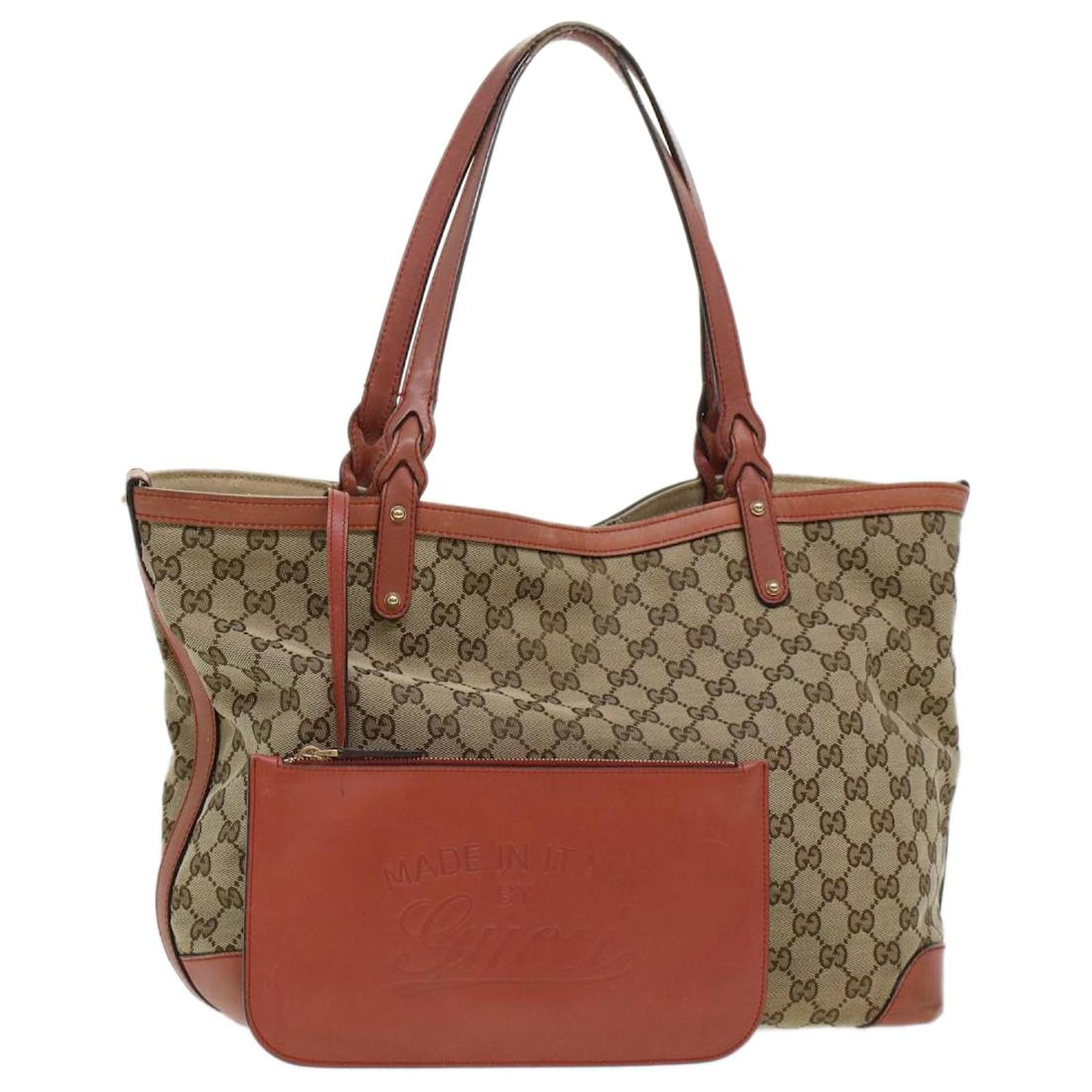 Gucci Original GG Canvas Tote Bag