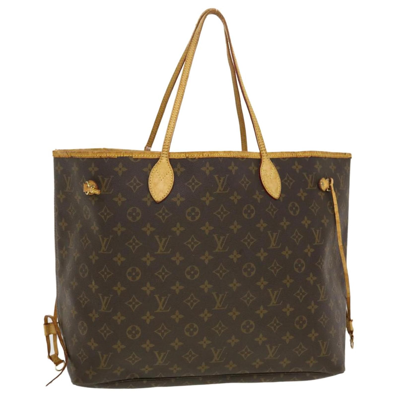 Louis Vuitton Monogram Neverfull Gm Tote Bag M40157 Lv Auth 44002