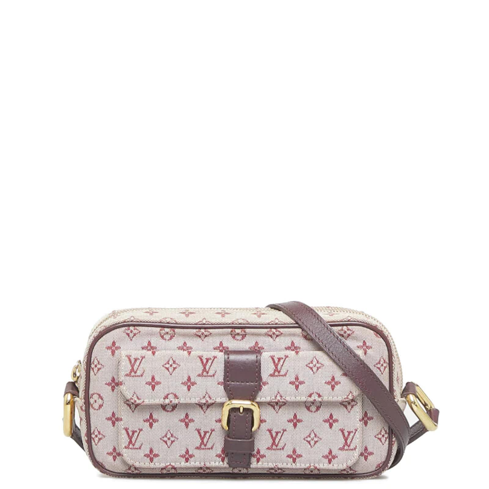 Louis Vuitton Monogram Mini Lin Juliette Crossbody Bag M92219 Red