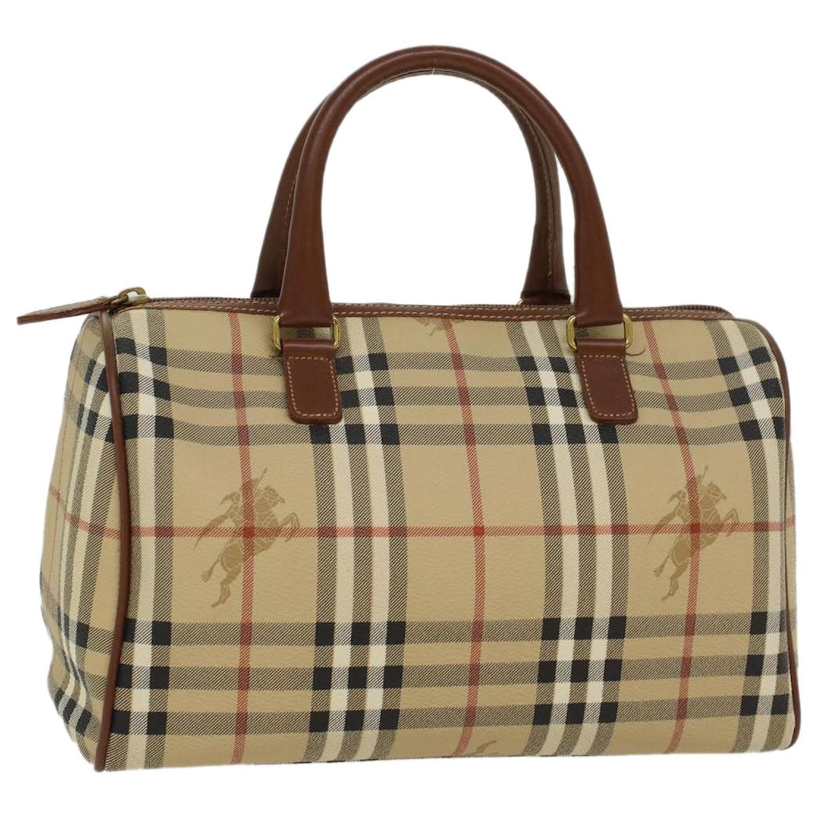 Borse Burberry in Plastica Beige - 35610844