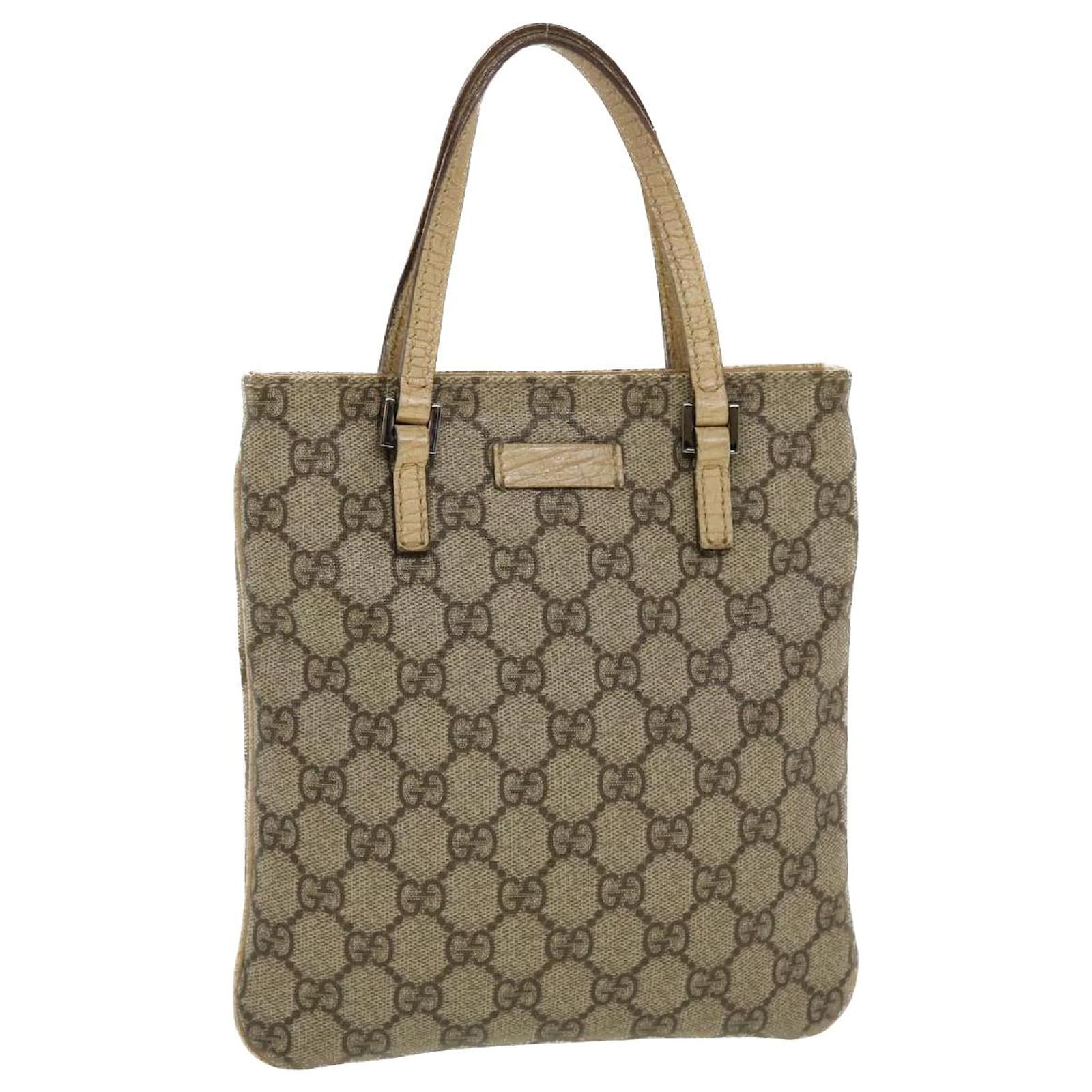 GG Supreme Canvas Mini Tote Bag in Beige - Gucci