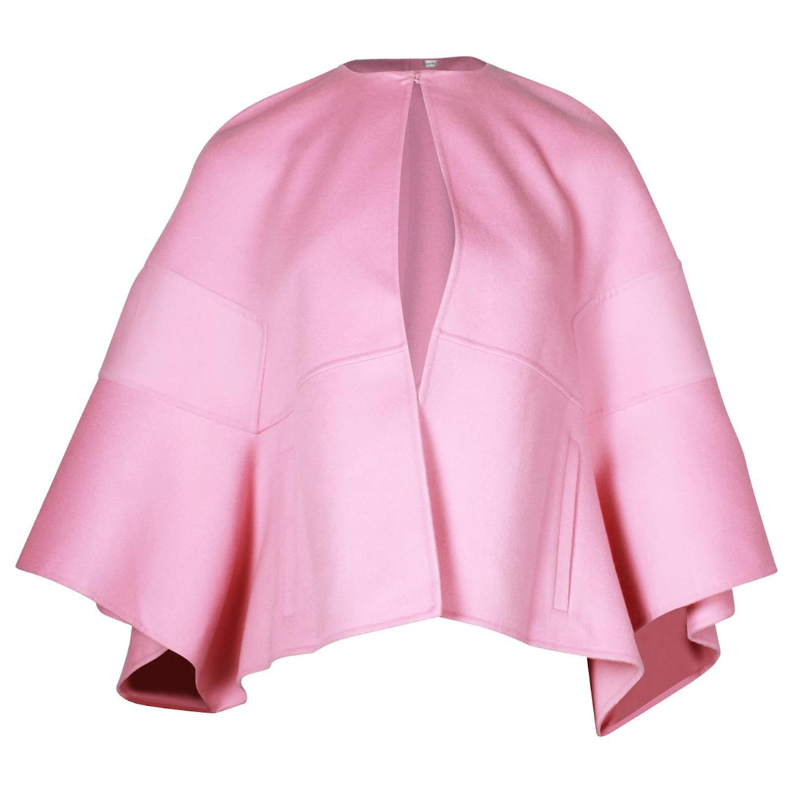 Pink clearance wool cape