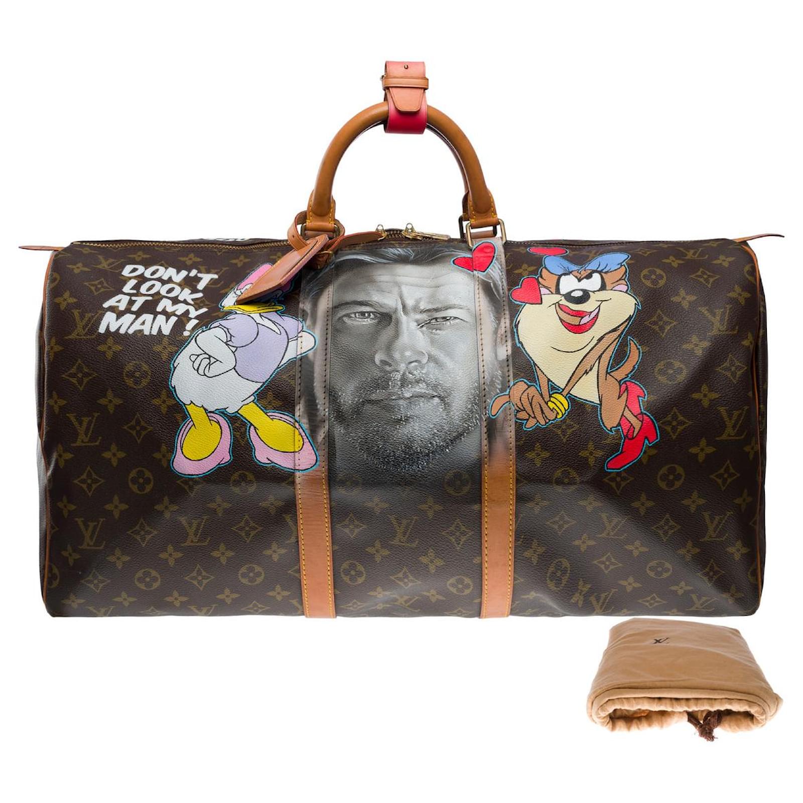 Louis Vuitton Travel Bag Keepall Monogram 55 Tom & Jerry