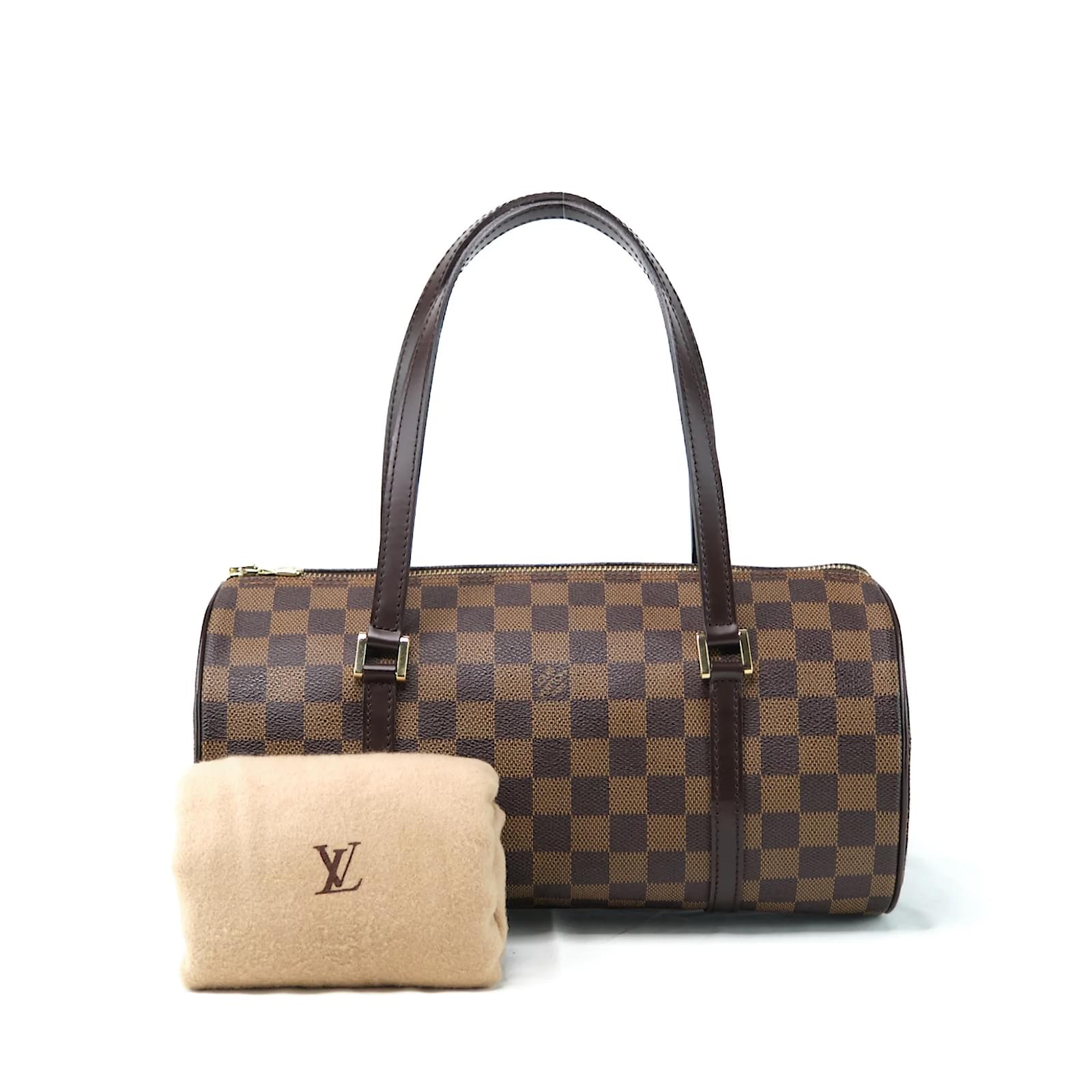 Louis Vuitton Damier Ebene Papillon 30 Brown Cloth ref.958627 - Joli Closet