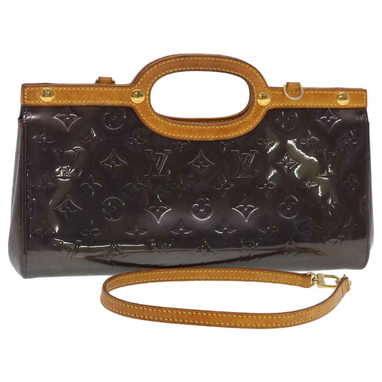 LOUIS VUITTON Bolso de mano Vernis Roxbury Drive 2camino violeta