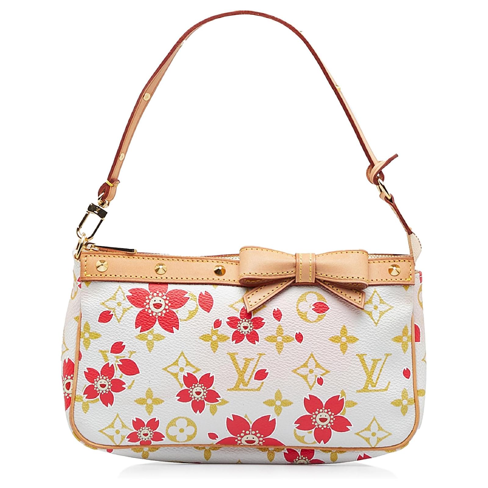 Louis Vuitton x Takashi Murakami Cherry Blossom Pochette.