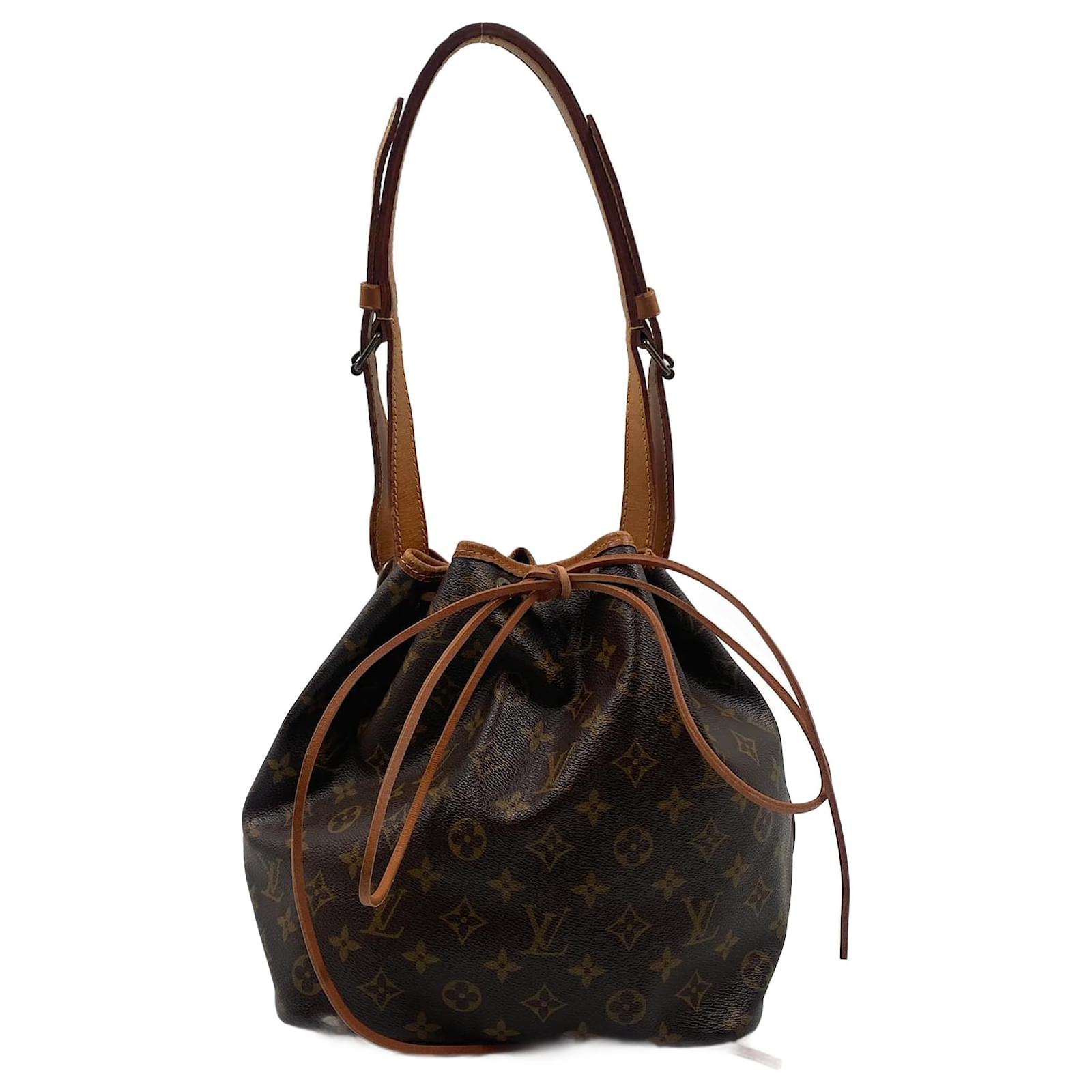 Louis Vuitton Brown Monogram Coated Canvas & Vachetta Leather