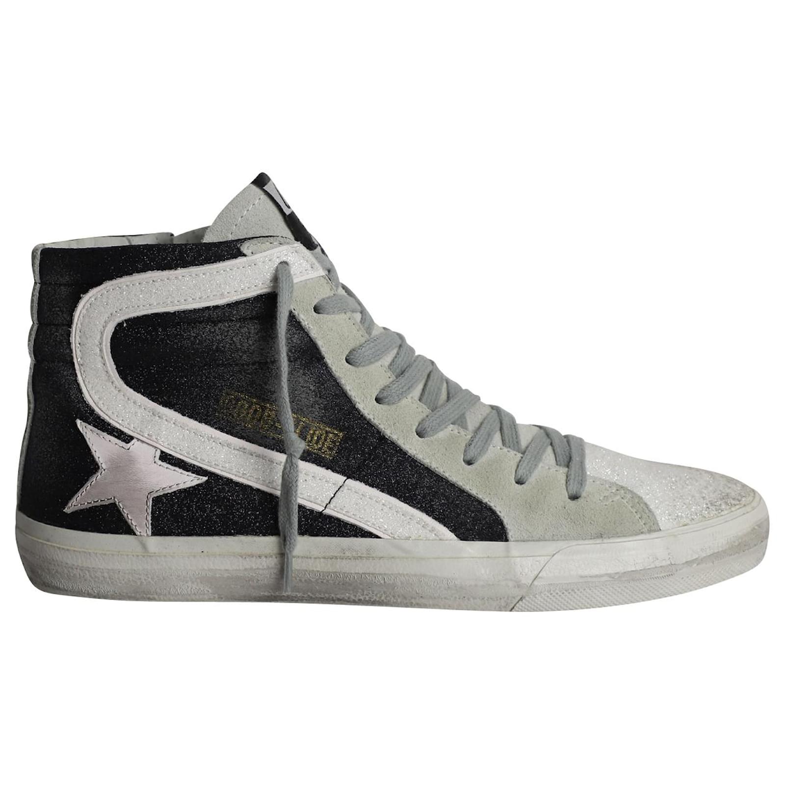 Golden Goose Slide High-Top Sneakers