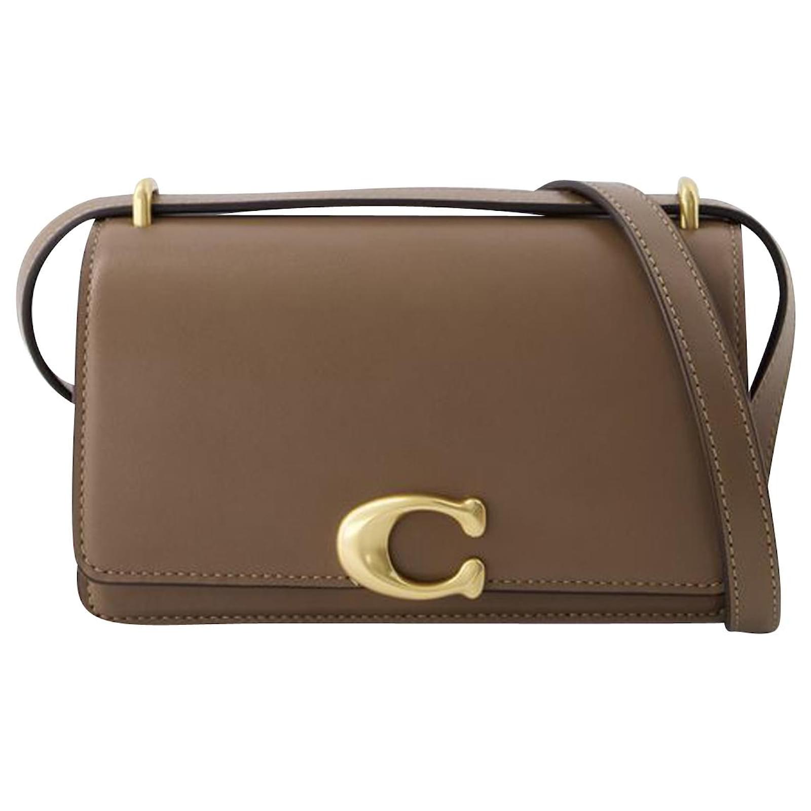 Bandit Crossbody - Coach - Leather - Dark Stone Brown Pony-style