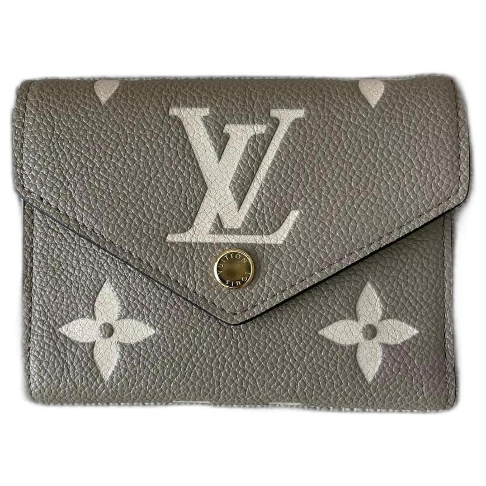 Louis Vuitton Empreinte Victorine yellow wallet 