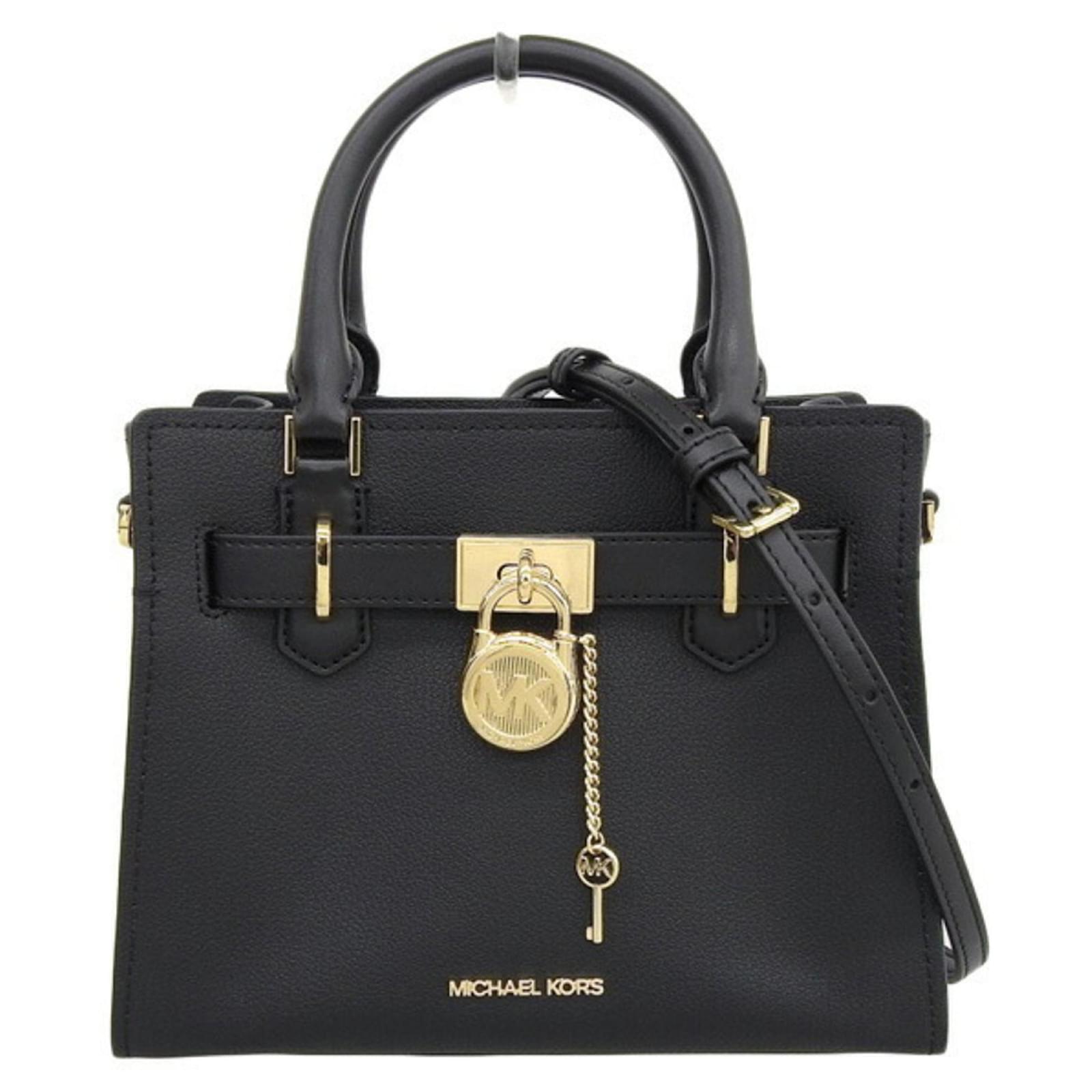 Michael kors hamilton tote black hotsell