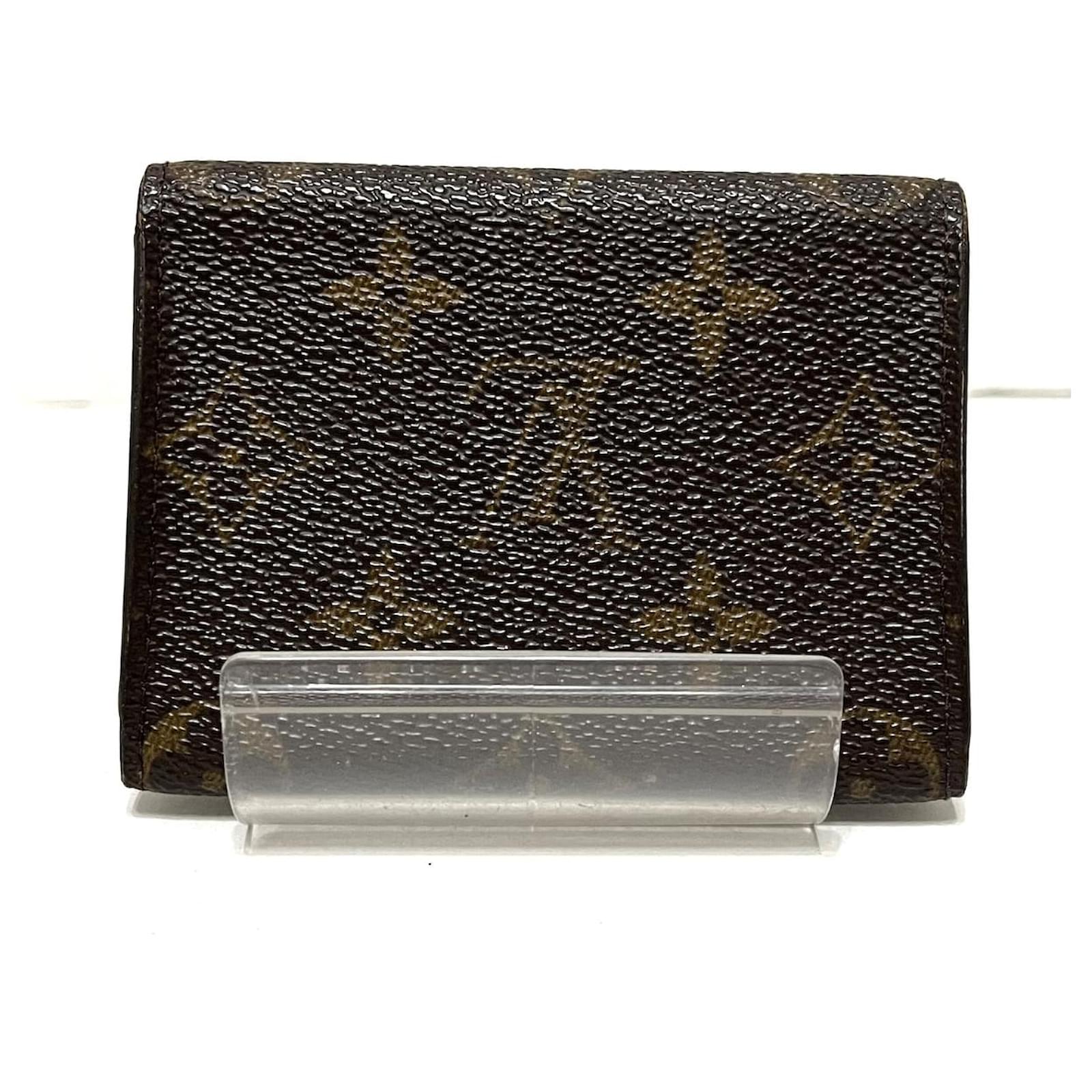 LOUIS VUITTON PETITES MAROQUINERIES enveloppe cartes de visite porte carte