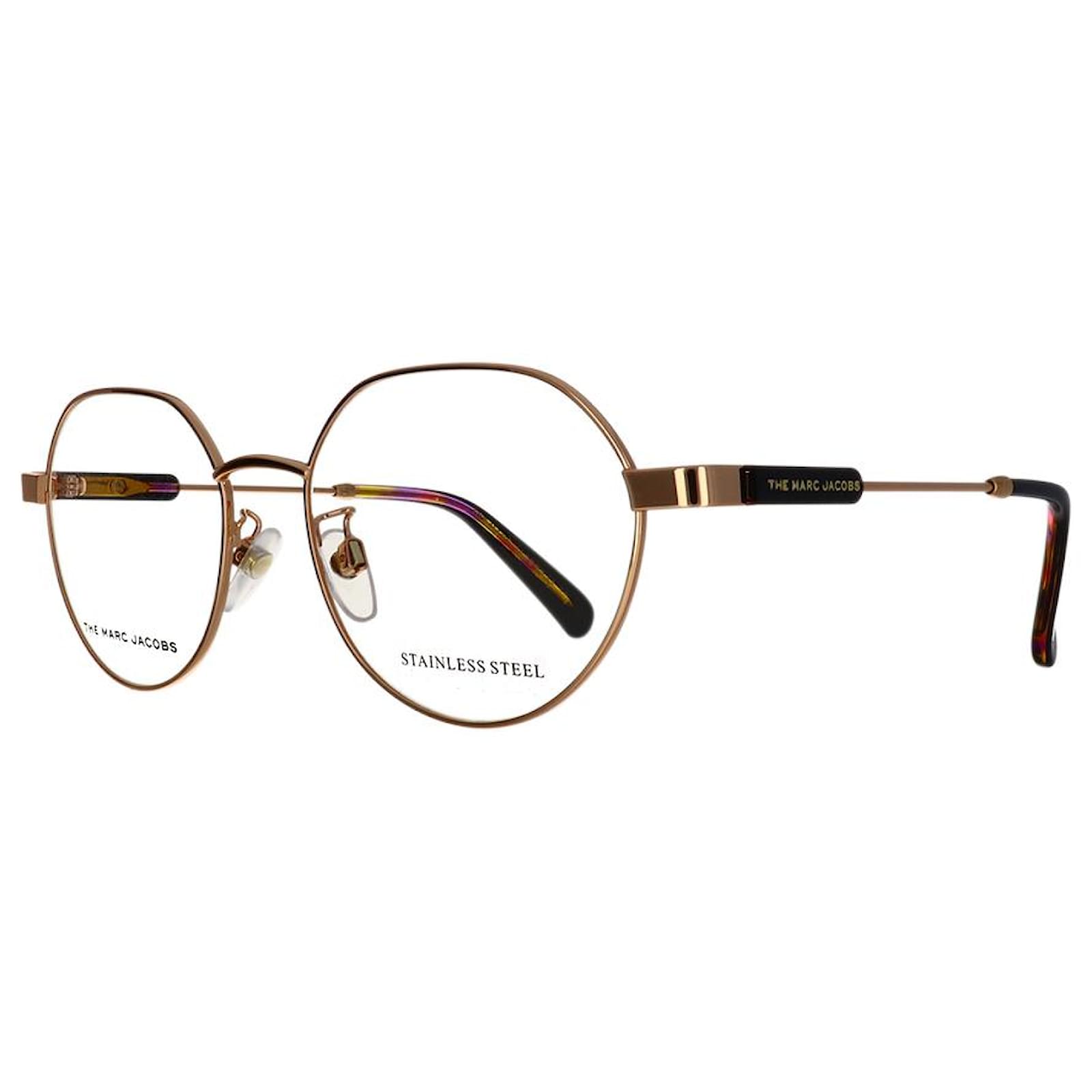 Marc Jacobs Gold Metal Sunglasses