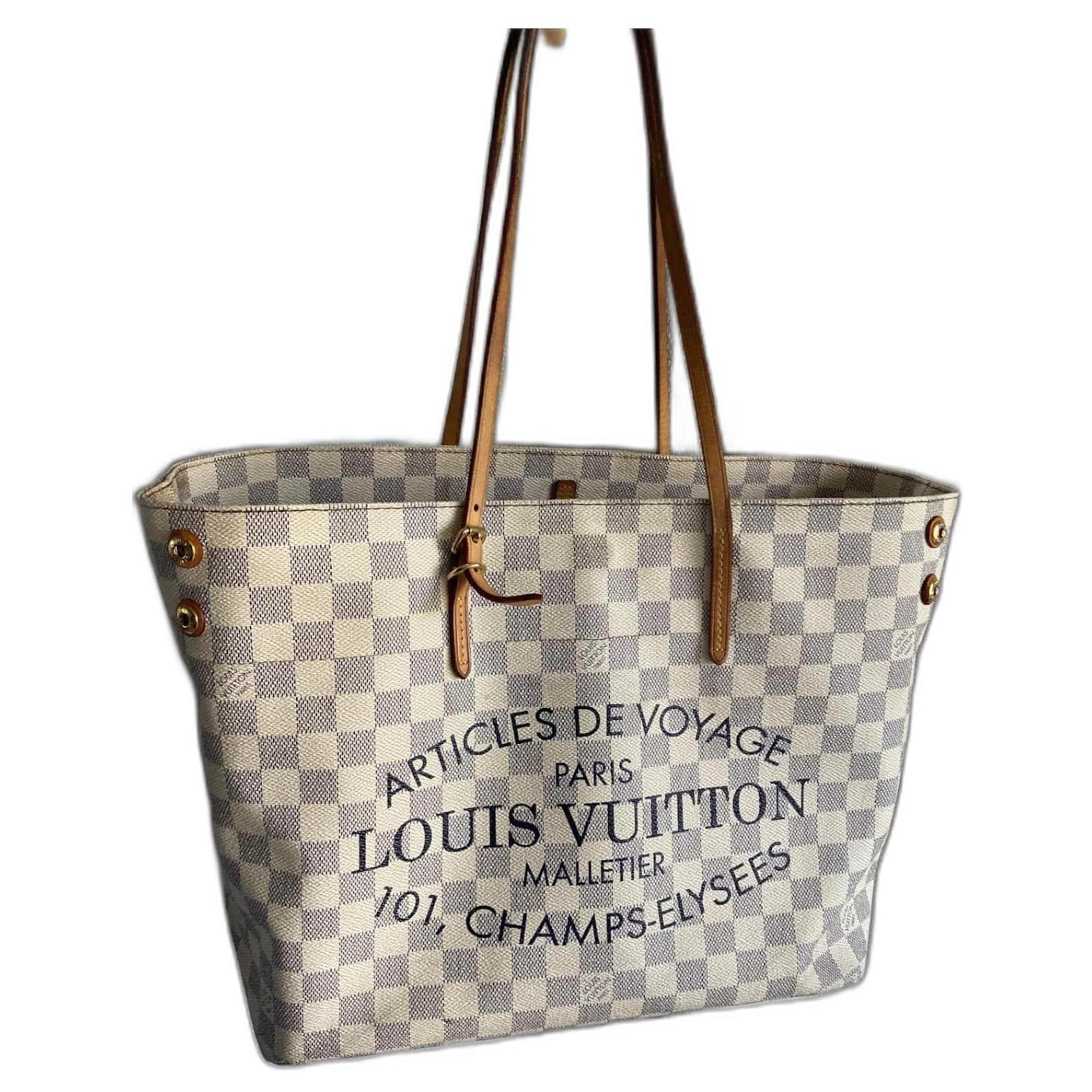 Neverfull Louis Vuitton Handbags Grey Cloth ref.961678 - Joli Closet