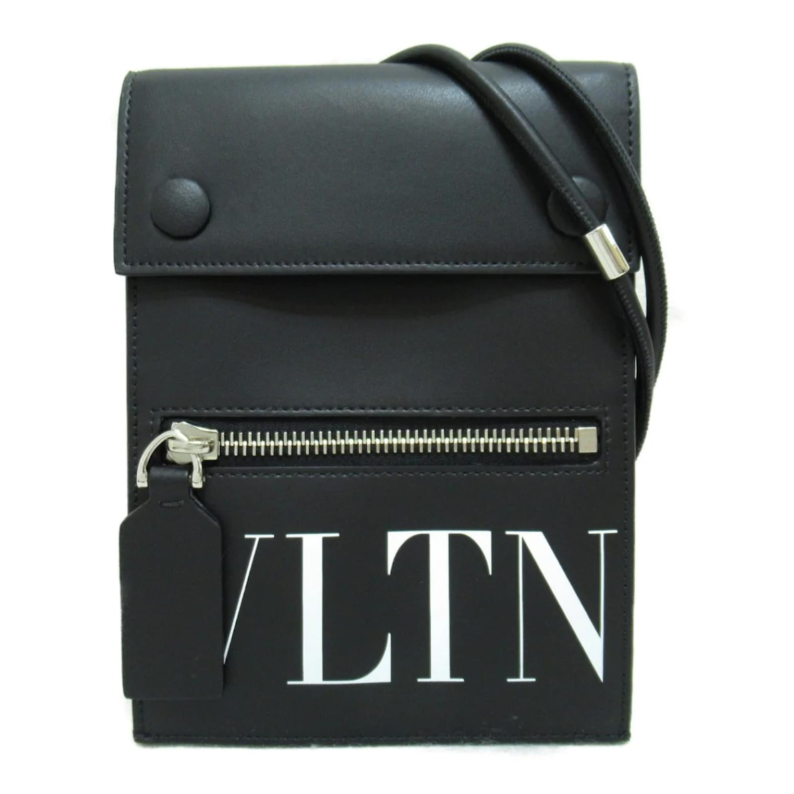 Valentino Vltn Crossbody Wallet on Chain Bag