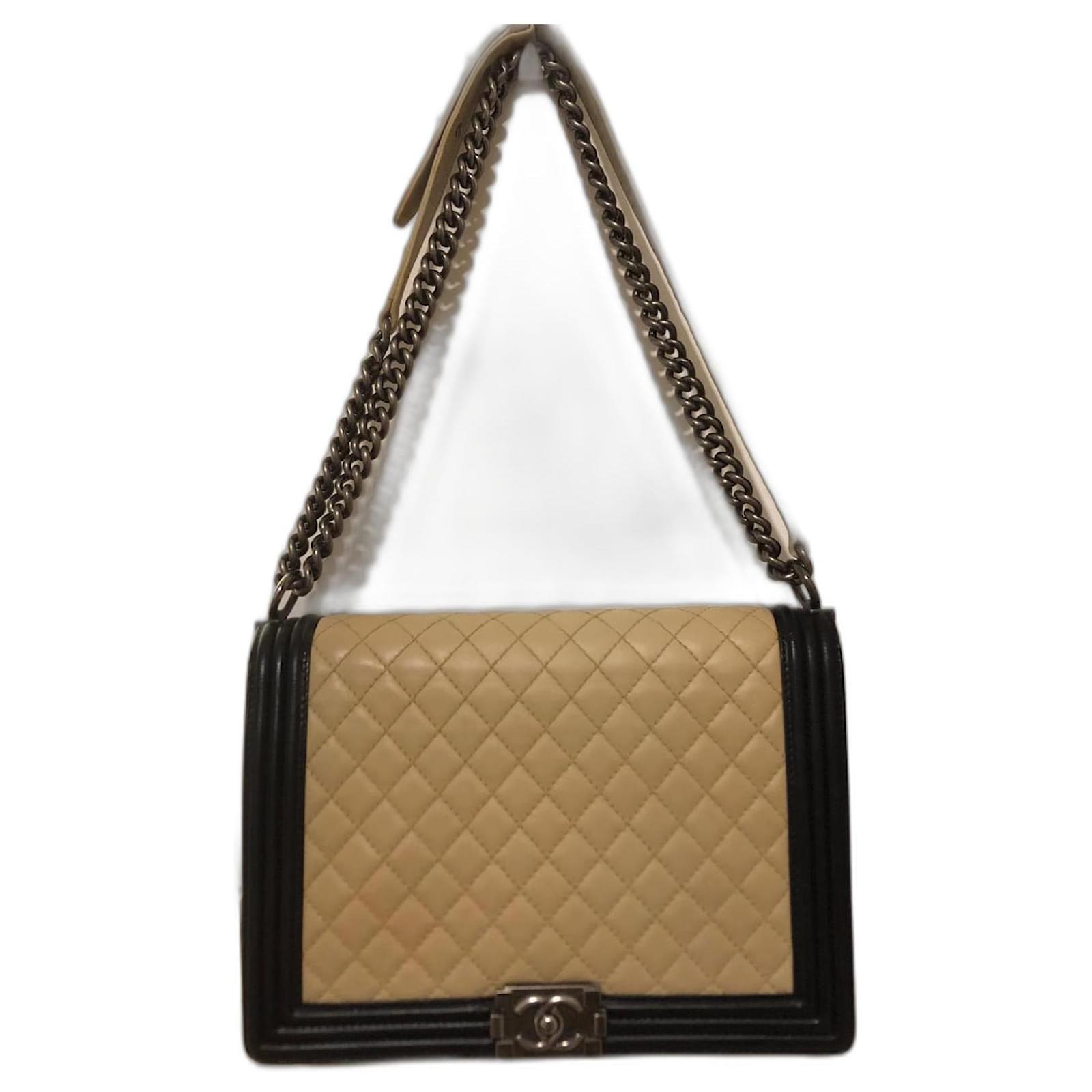 Sac Bandoulière Danier En Cuir Noir - Femme - Style Vintage, Taille Medium