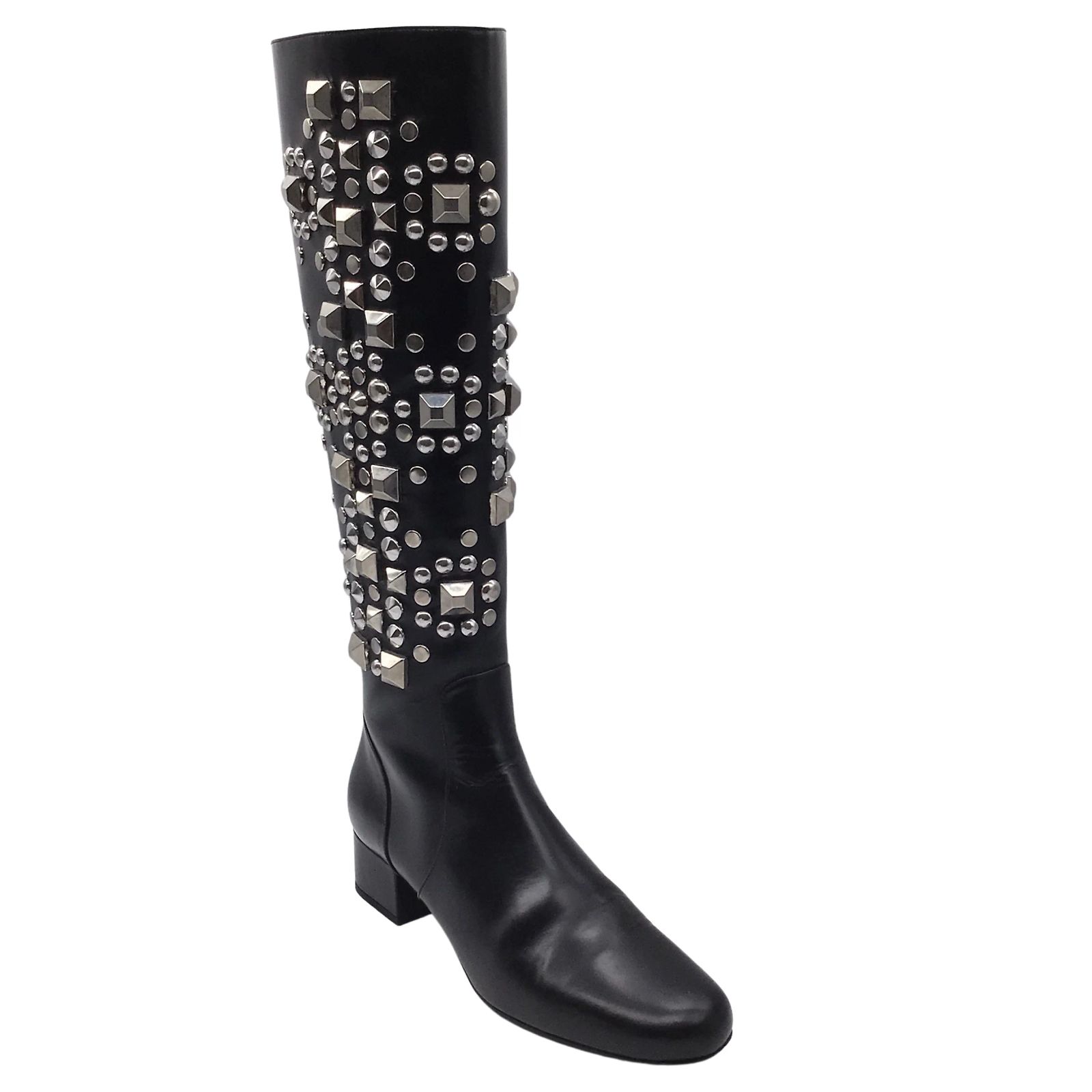 Saint Laurent Stud Boots | 43/10 SAINT LAURENT Saint Laurent Paris - AW13 Runway Ranger  main image 2