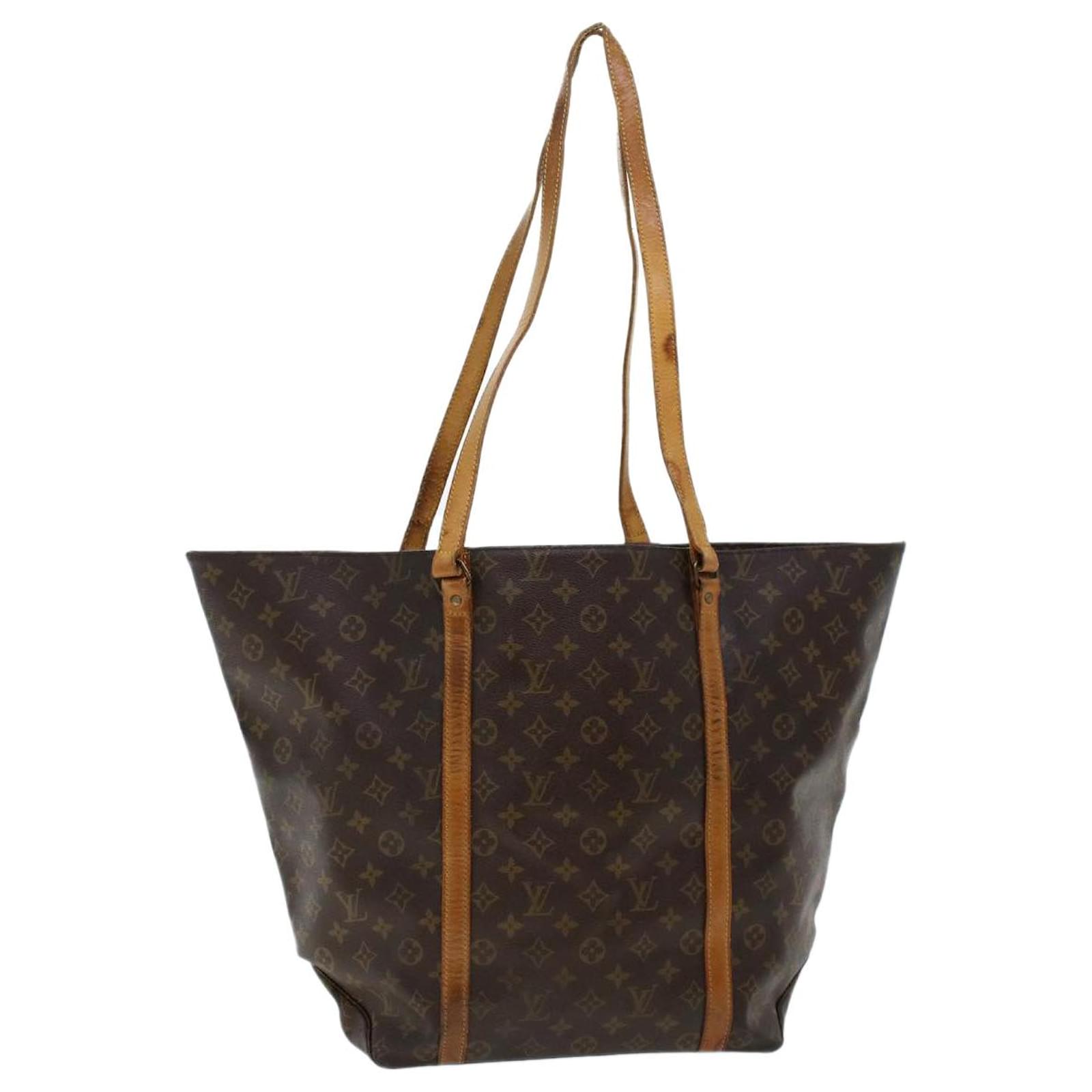 Authentic Louis Vuitton Monogram Sac Shopping GM Tote Bag M51110
