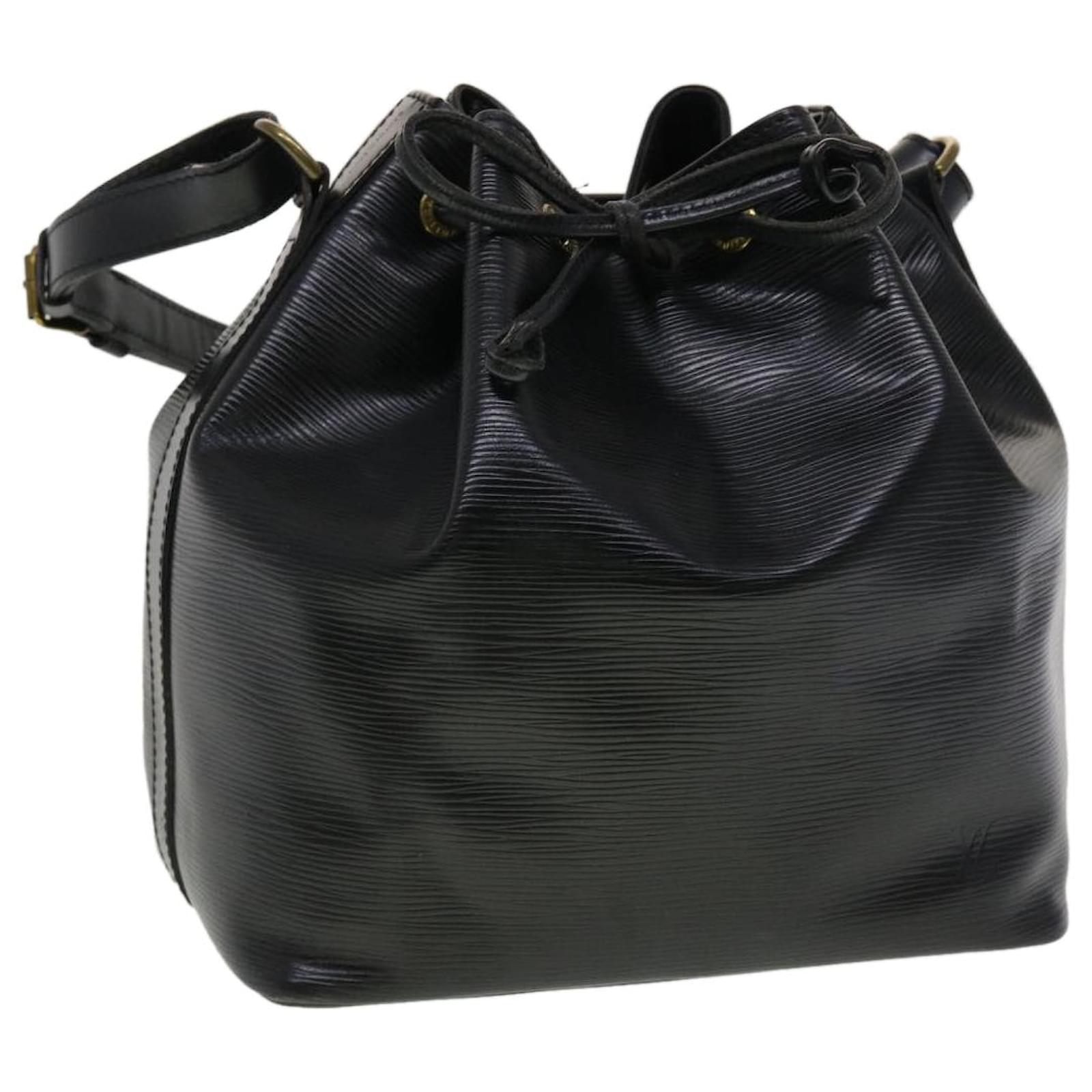 Louis Vuitton Noe Womens Shoulder Bags, Black