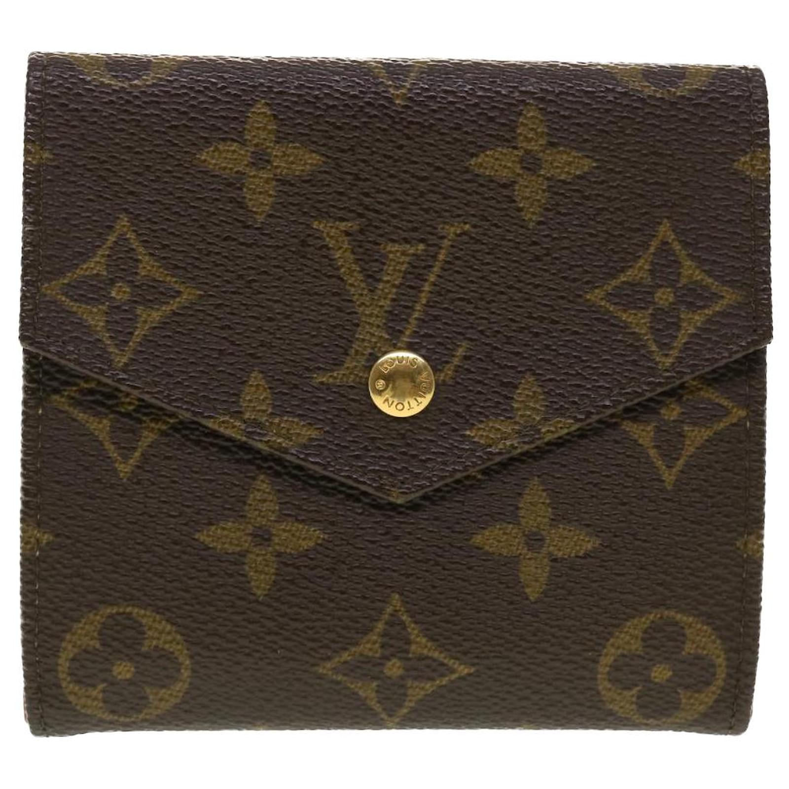 LOUIS VUITTON Eugenie Monogram Canvas Wallet Brown-US