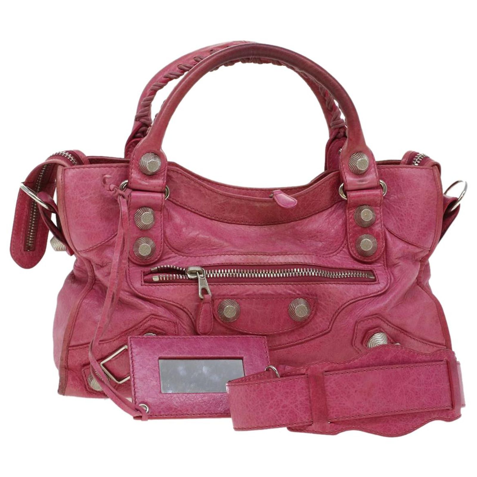 balenciaga Pink Leather ref.963121 - Joli Closet