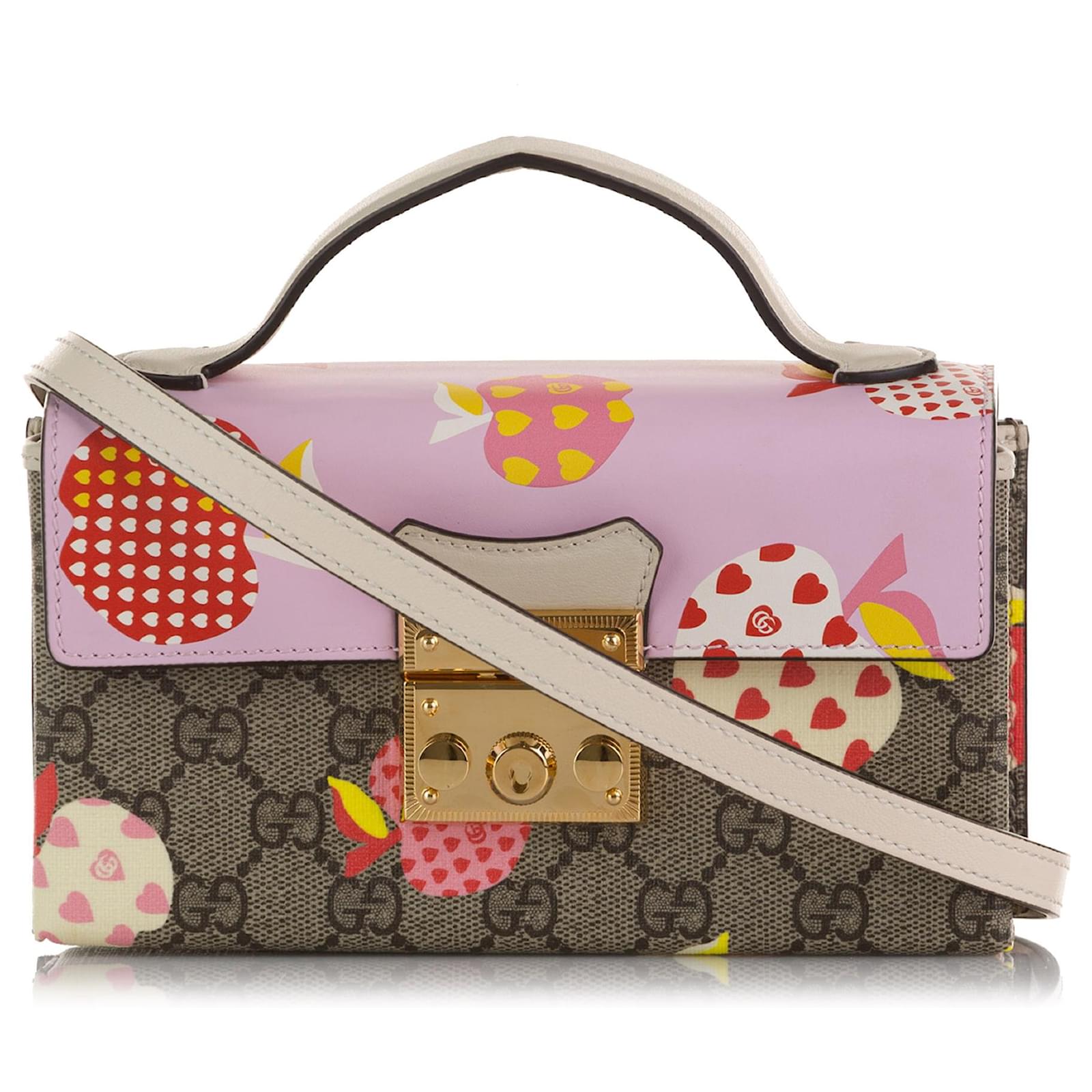 Mini padlock gg supreme canvas bag - Gucci - Women