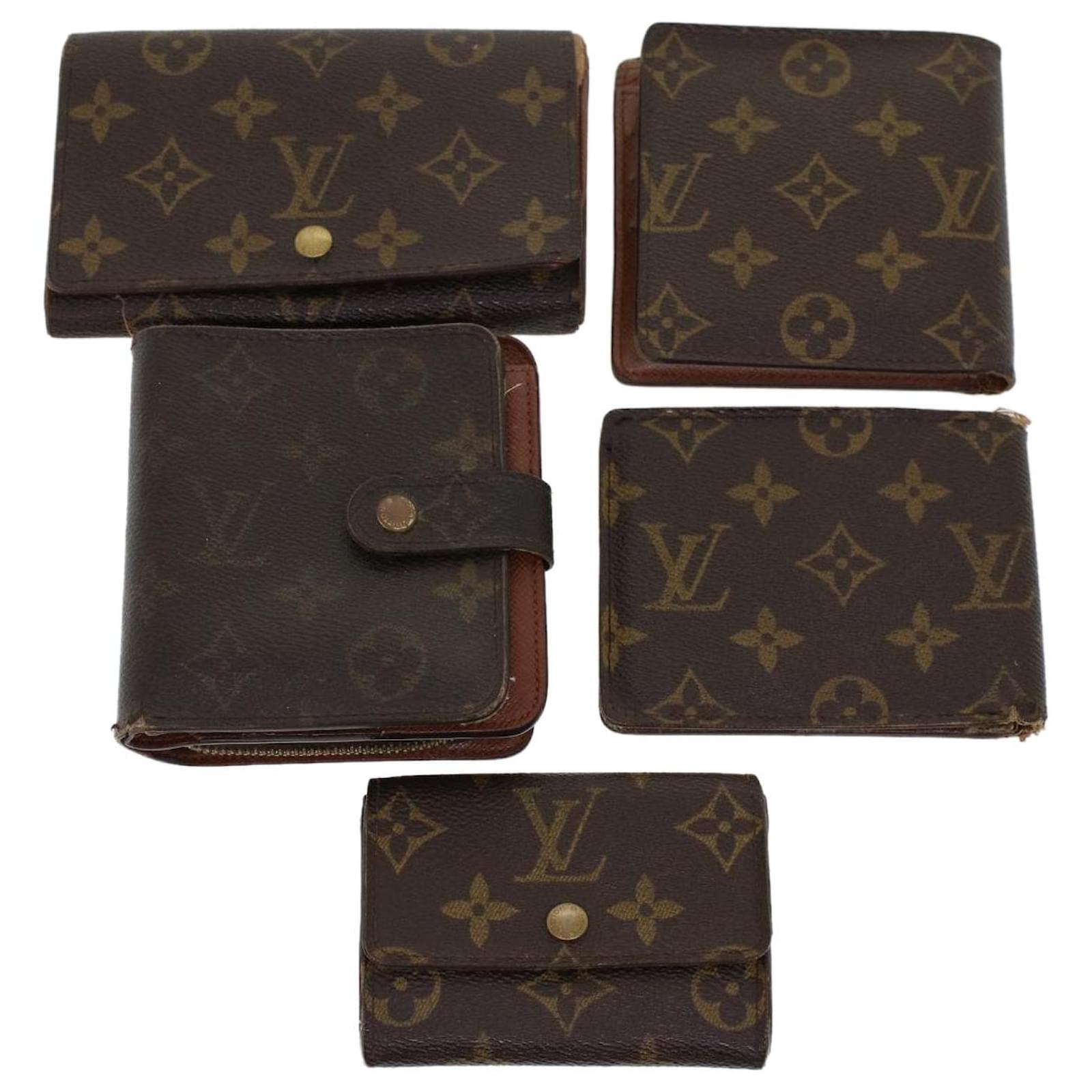 What Goes Around Comes Around Louis Vuitton Monogram Ab Compact Zip Coin  Purse | Shopbop