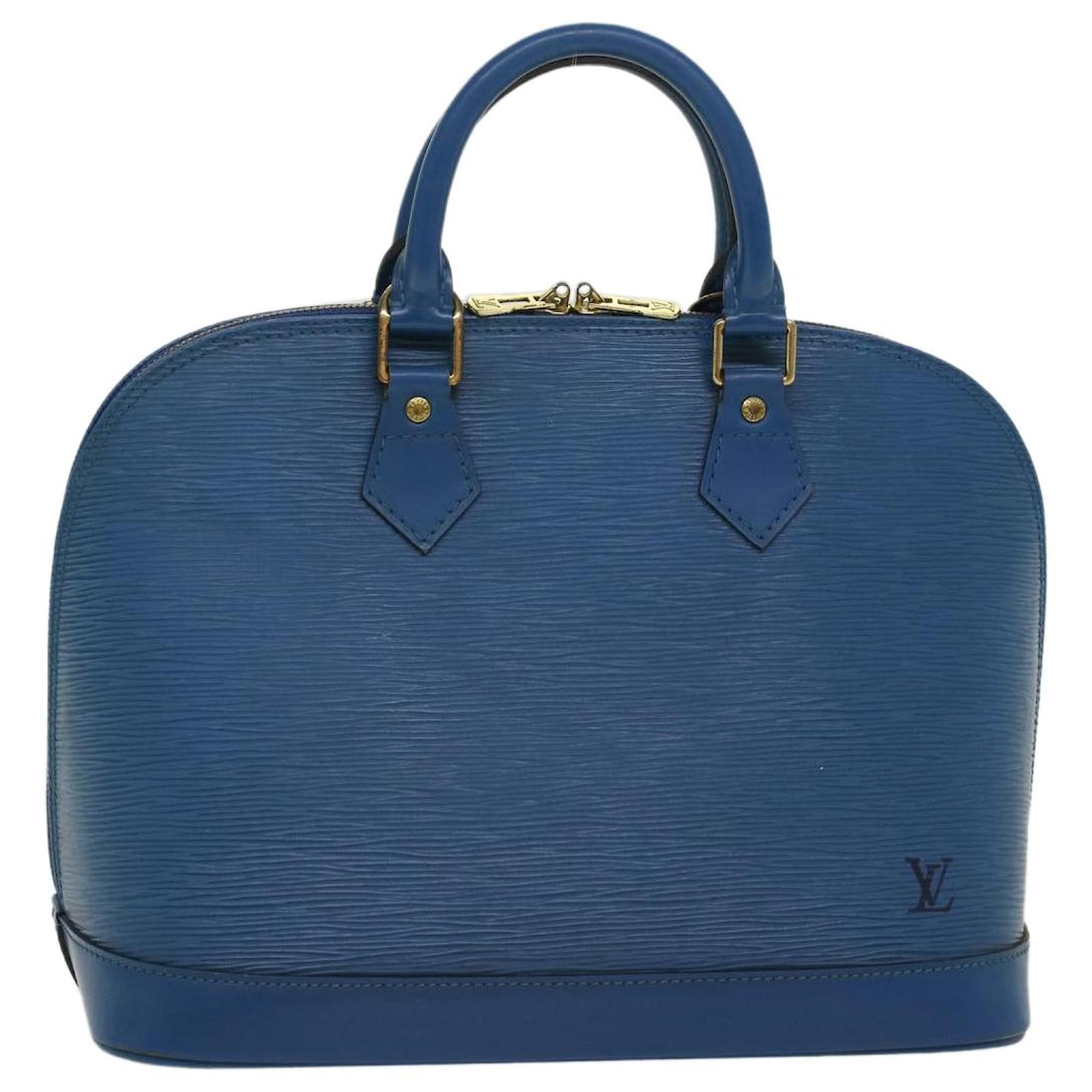 Louis Vuitton Tassil Yellow Epi Leather Alma PM Bag Louis Vuitton