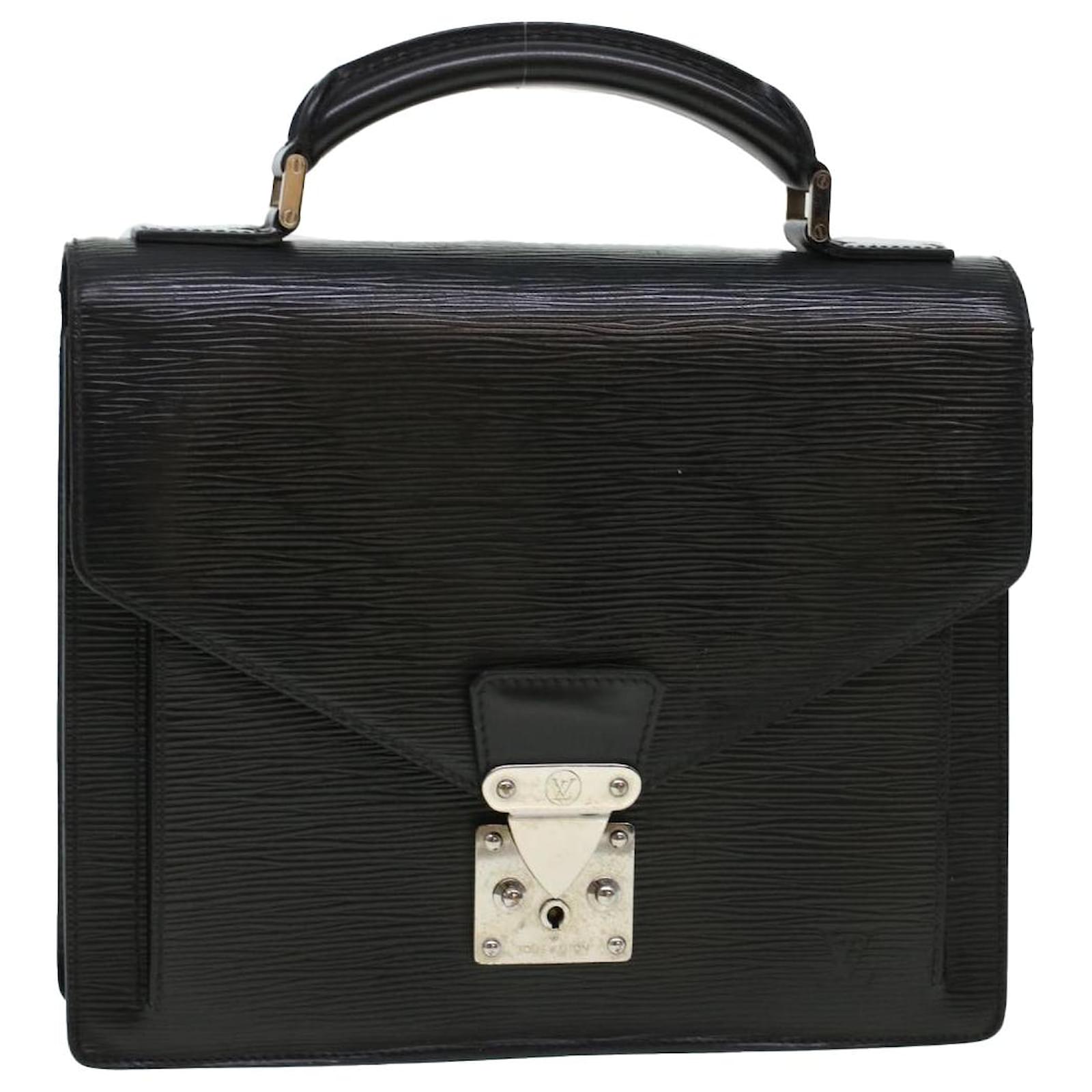LOUIS VUITTON Epi Monceau Hand Bag Black M52122 LV Auth bs6173 Leather  ref.963365 - Joli Closet