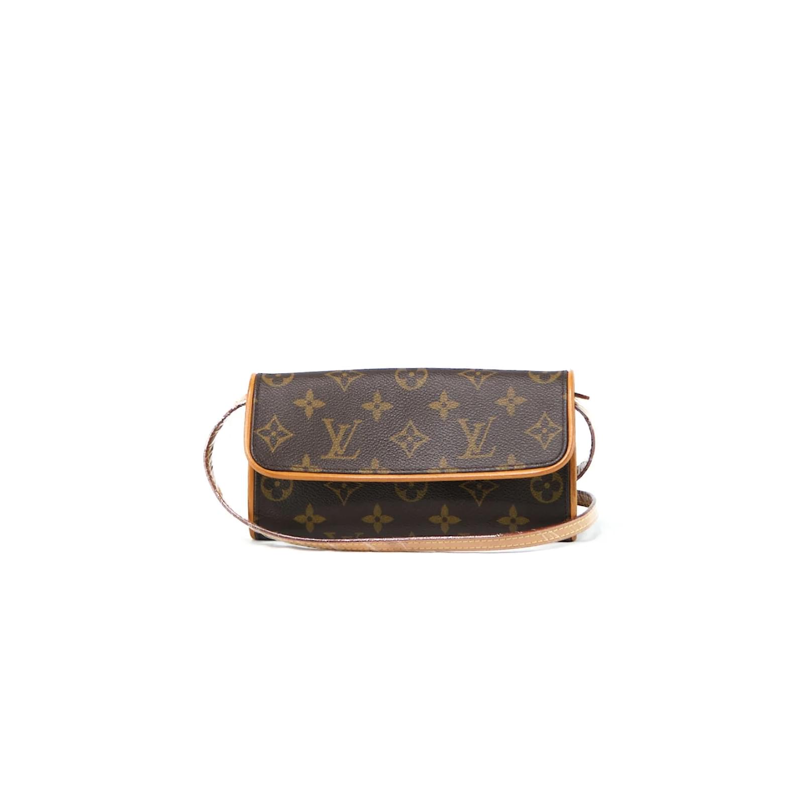Louis Vuitton Monogram Pochette Twin PM Bag