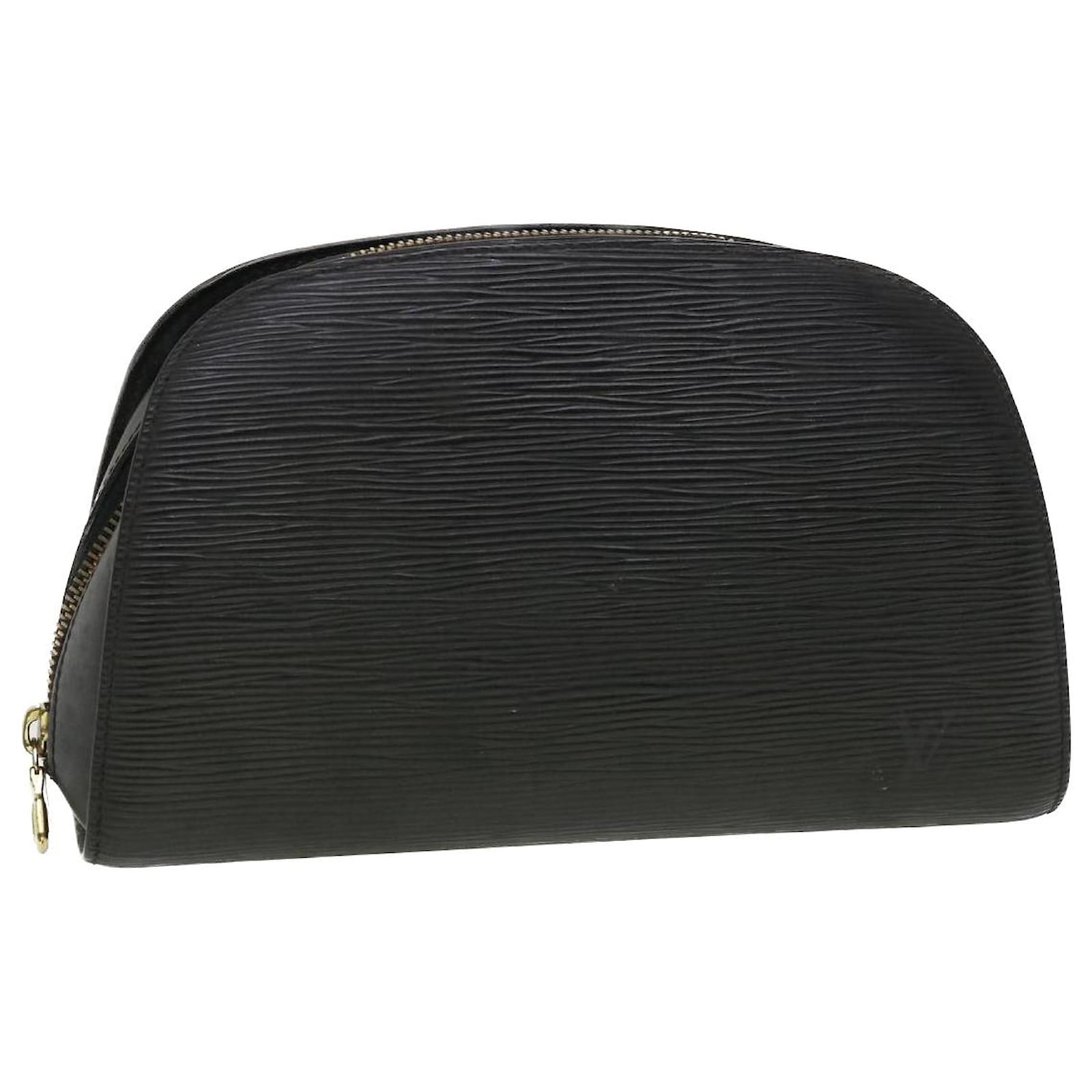 Louis Vuitton Epi Dauphine 17 Cosmetic Pouch - Black Cosmetic Bags