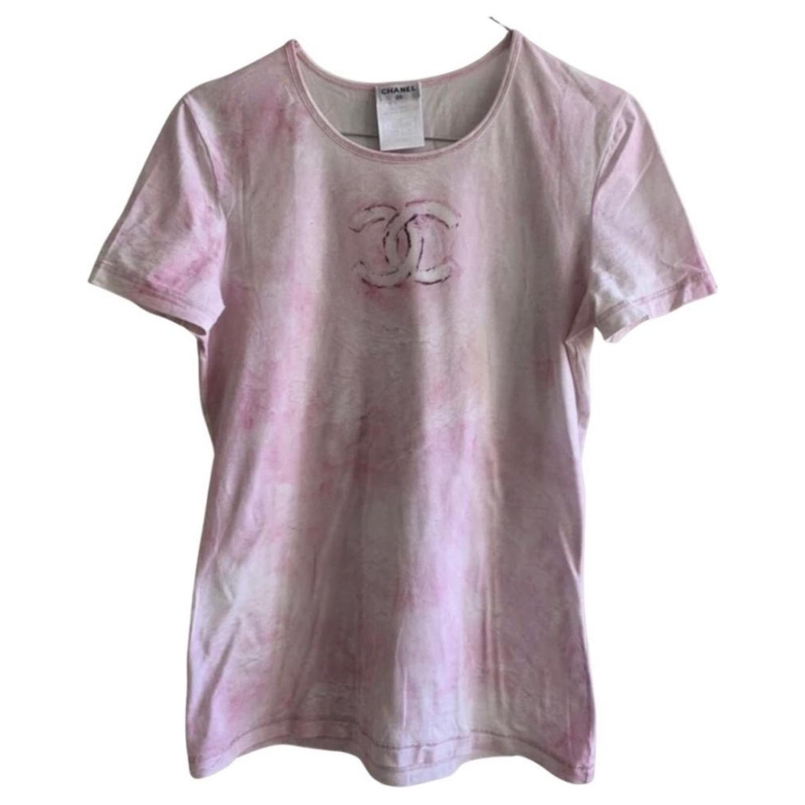 Cambon Chanel Tops Pink Baumwolle ref.964208 - Joli Closet