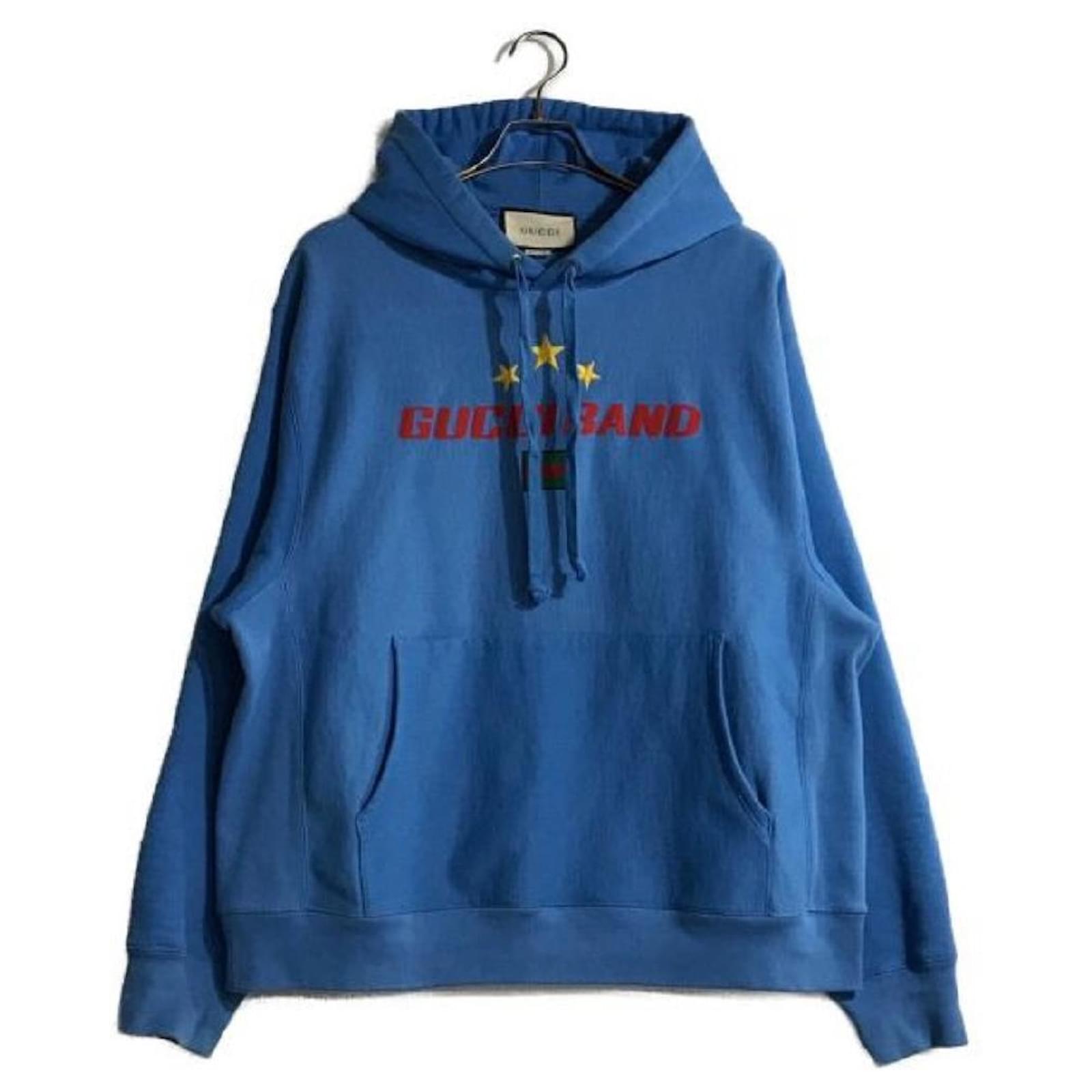 Gucci discount blue hoodie