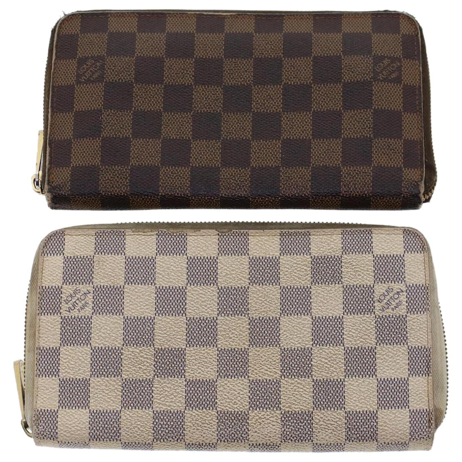 Louis Vuitton Damier Ebene zippy wallet