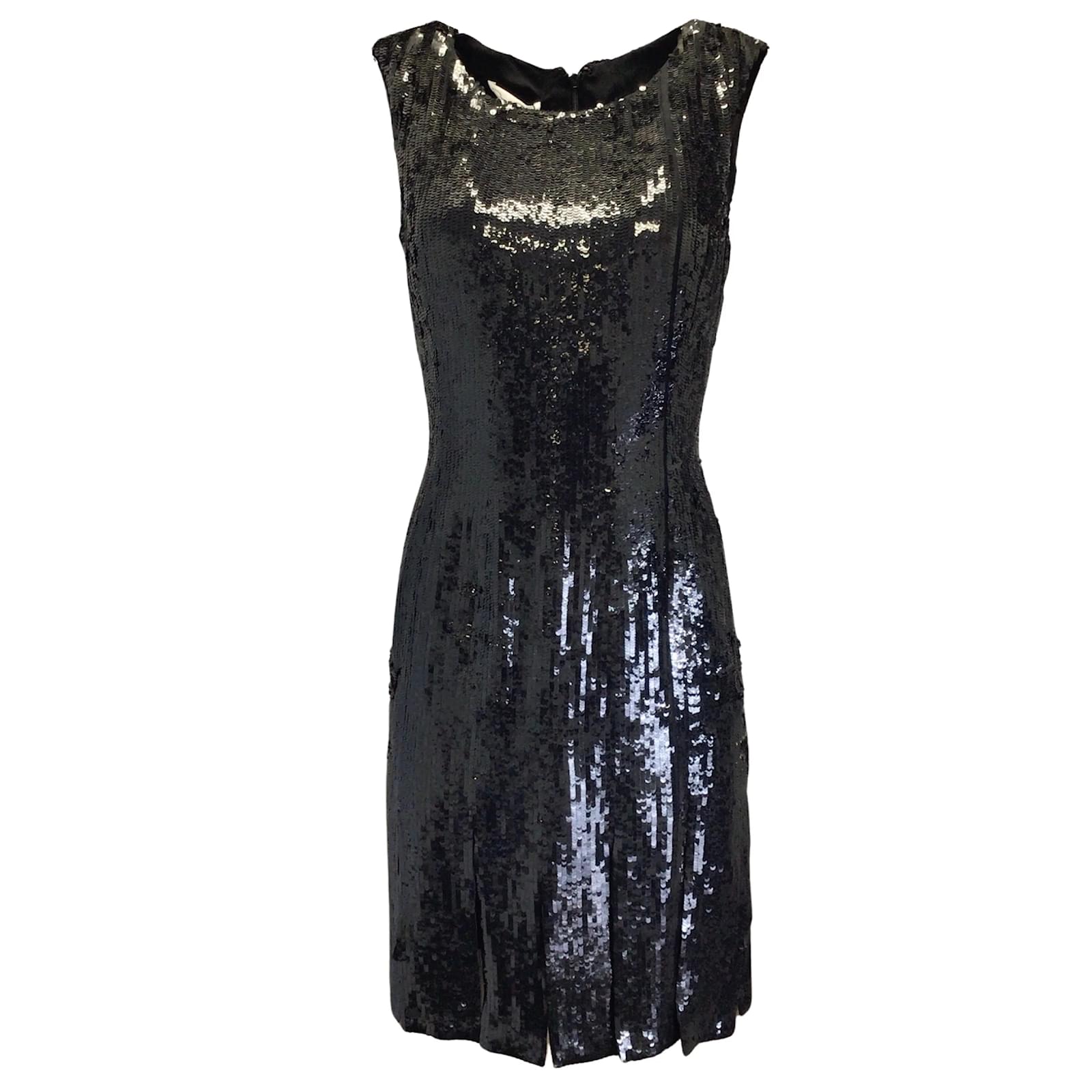 Oscar de la Renta★素敵!Black/Sequin Detail Sleeveless Dress 2024_08_29_SELLIER01032_1600x.