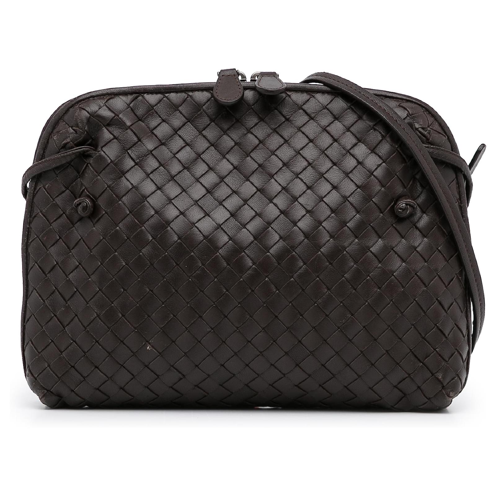 Medium Nodini Intrecciato Leather Shoulder Bag