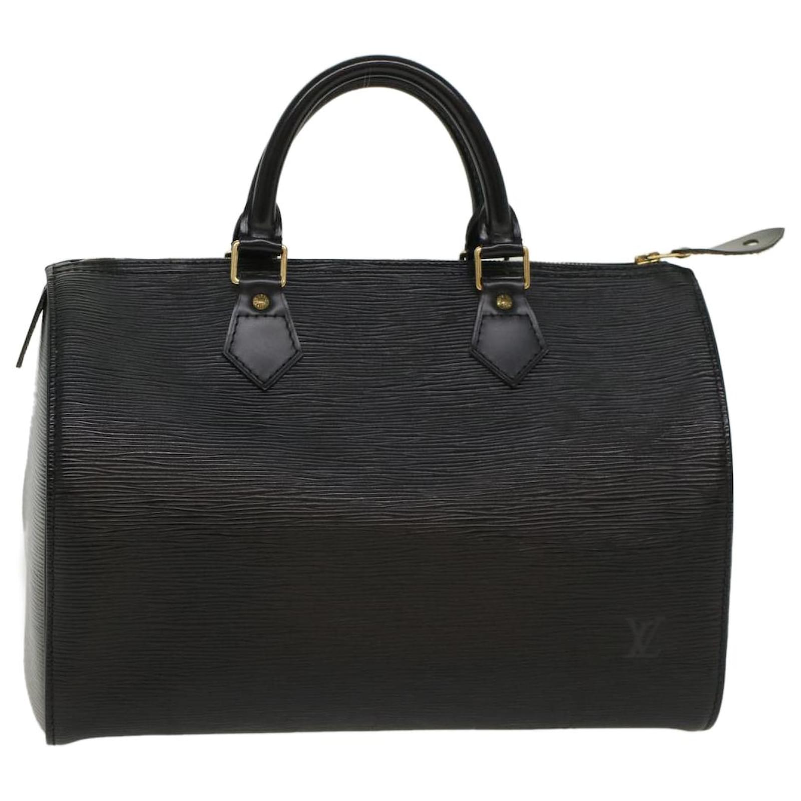 Louis Vuitton Vintage Louis Vuitton Speedy 30 Black Epi Leather