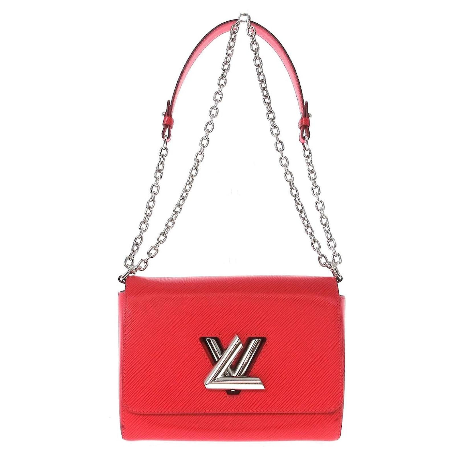 Louis Vuitton Red Leather Twist Shoulder Bag Louis Vuitton | The Luxury  Closet