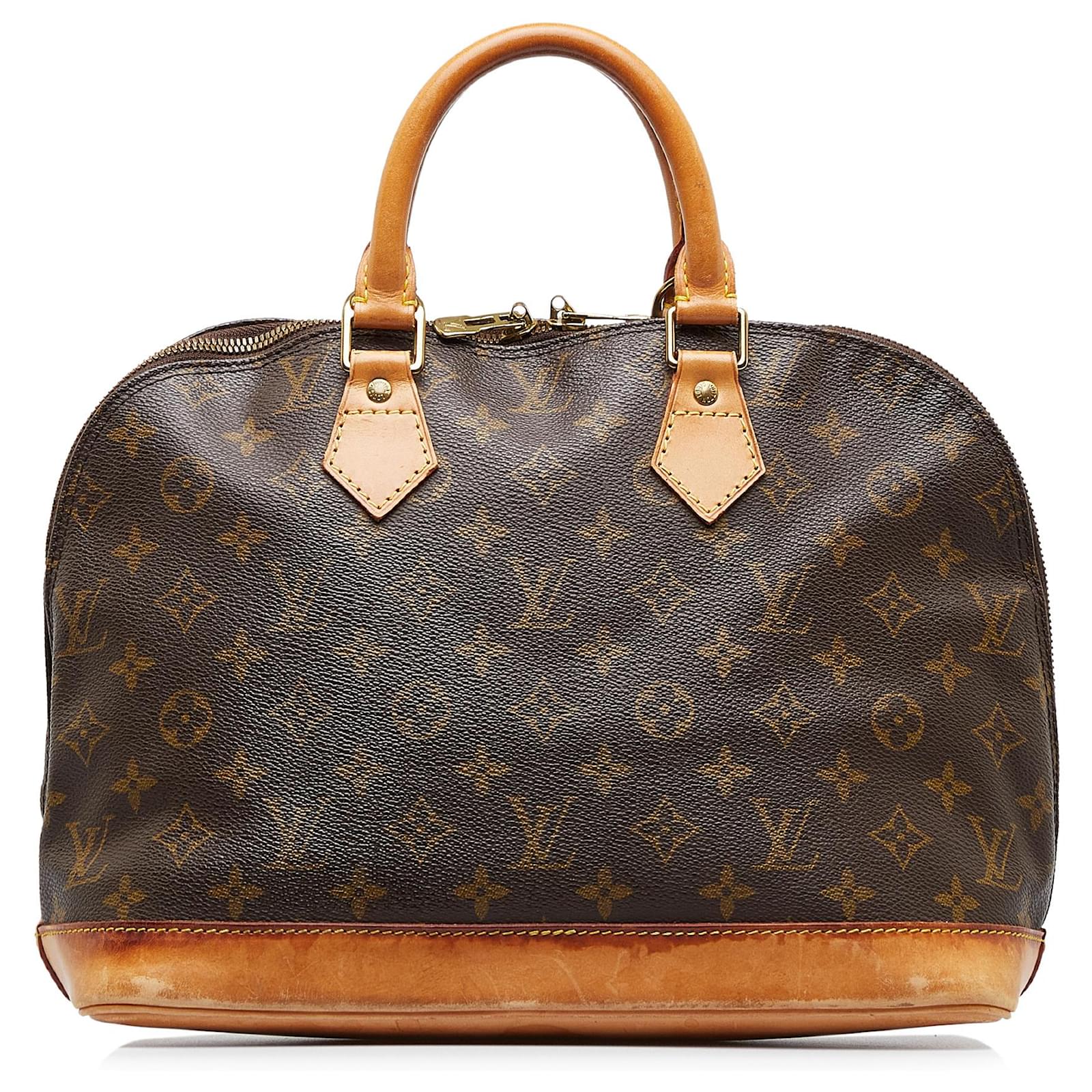 LOUIS VUITTON Handbag M51130 Alma PM Monogram Brown black