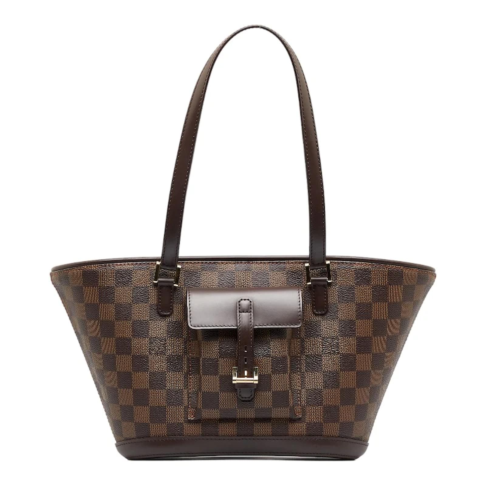 Louis Vuitton N51140 Damier Ebene Canvas Venice Sac Plat PM