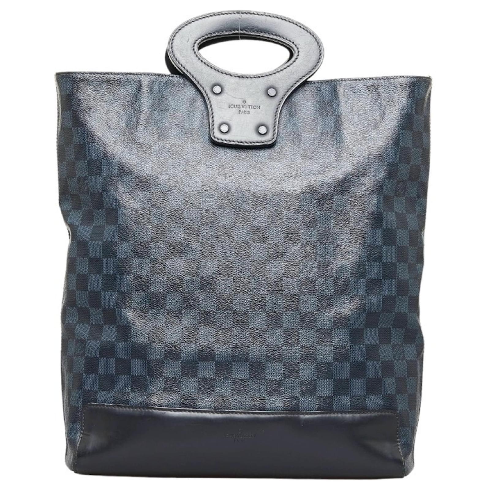 Louis Vuitton Monogram Denim Cabas Gm Blue Travel Bag